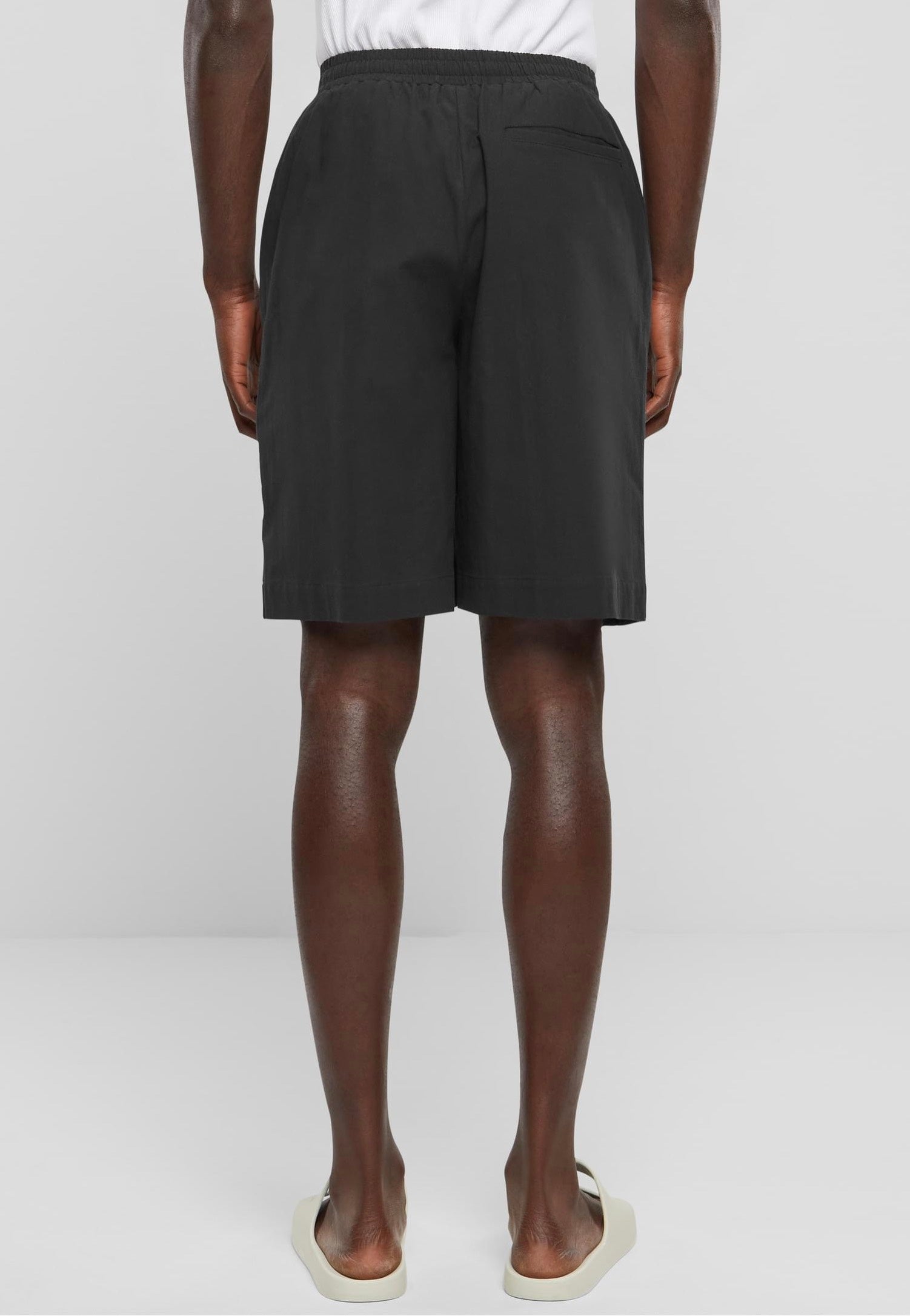 Urban Classics - Wide Crepe Black - Shorts Buy Cheap Pices