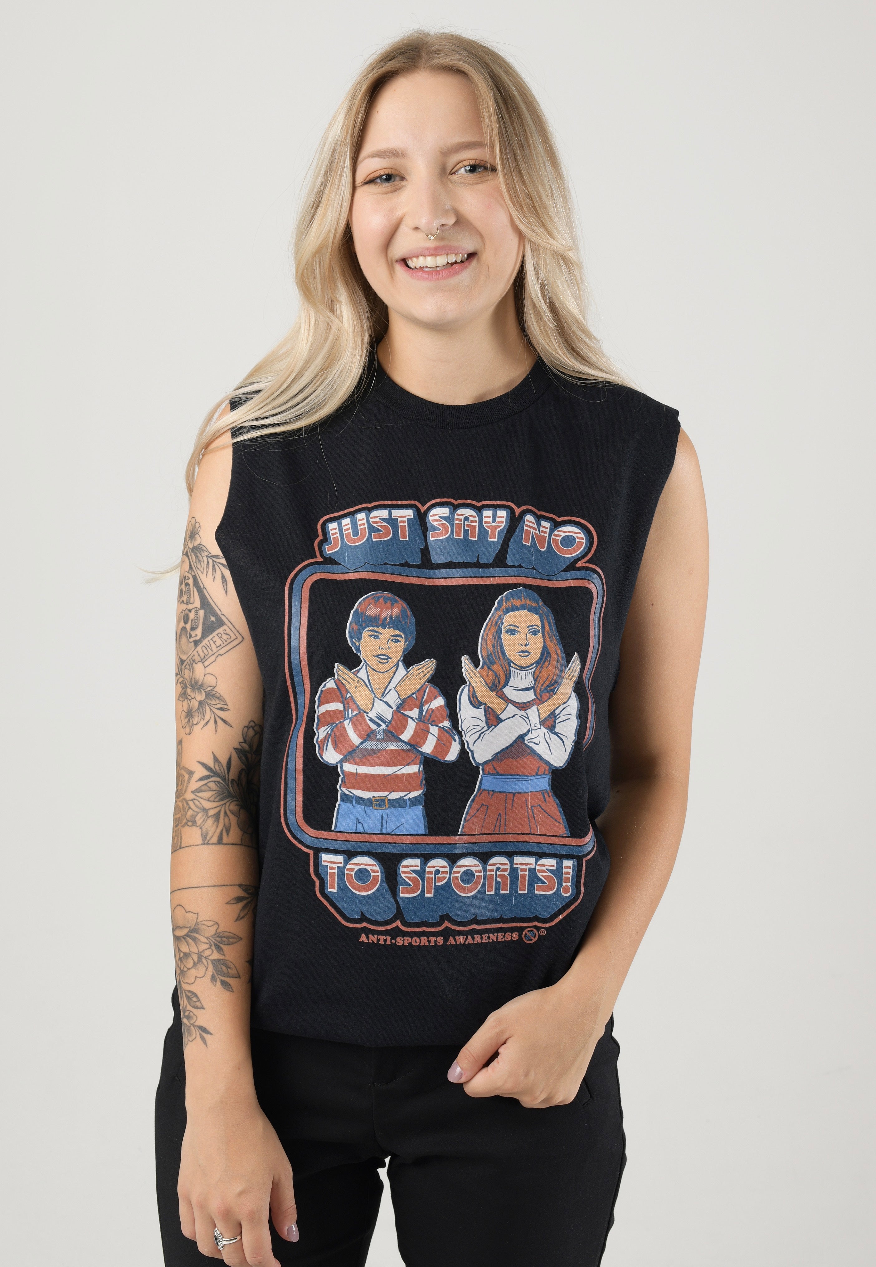 Steven Rhodes - Just Say No To Sports - Sleeveless Clearance Sast