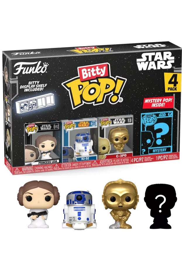 Star Wars - Leia Bitty POP! 4PK - Funko Pop Huge Surprise Cheap Pice