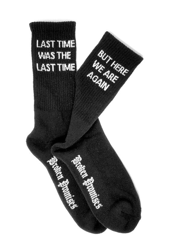 Broken Promises - The Last Time Black - Socks Buy Cheap Buy