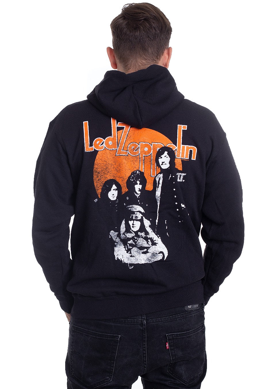 Led Zeppelin - Orange Circle - Zipper Factory Outlet For Sale