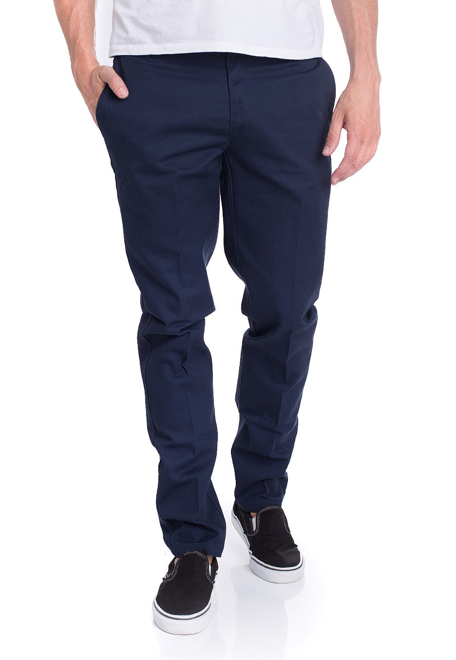 Dickies - Slim Fit Work 872 Dark Navy - Pants Factory Outlet Cheap Pice