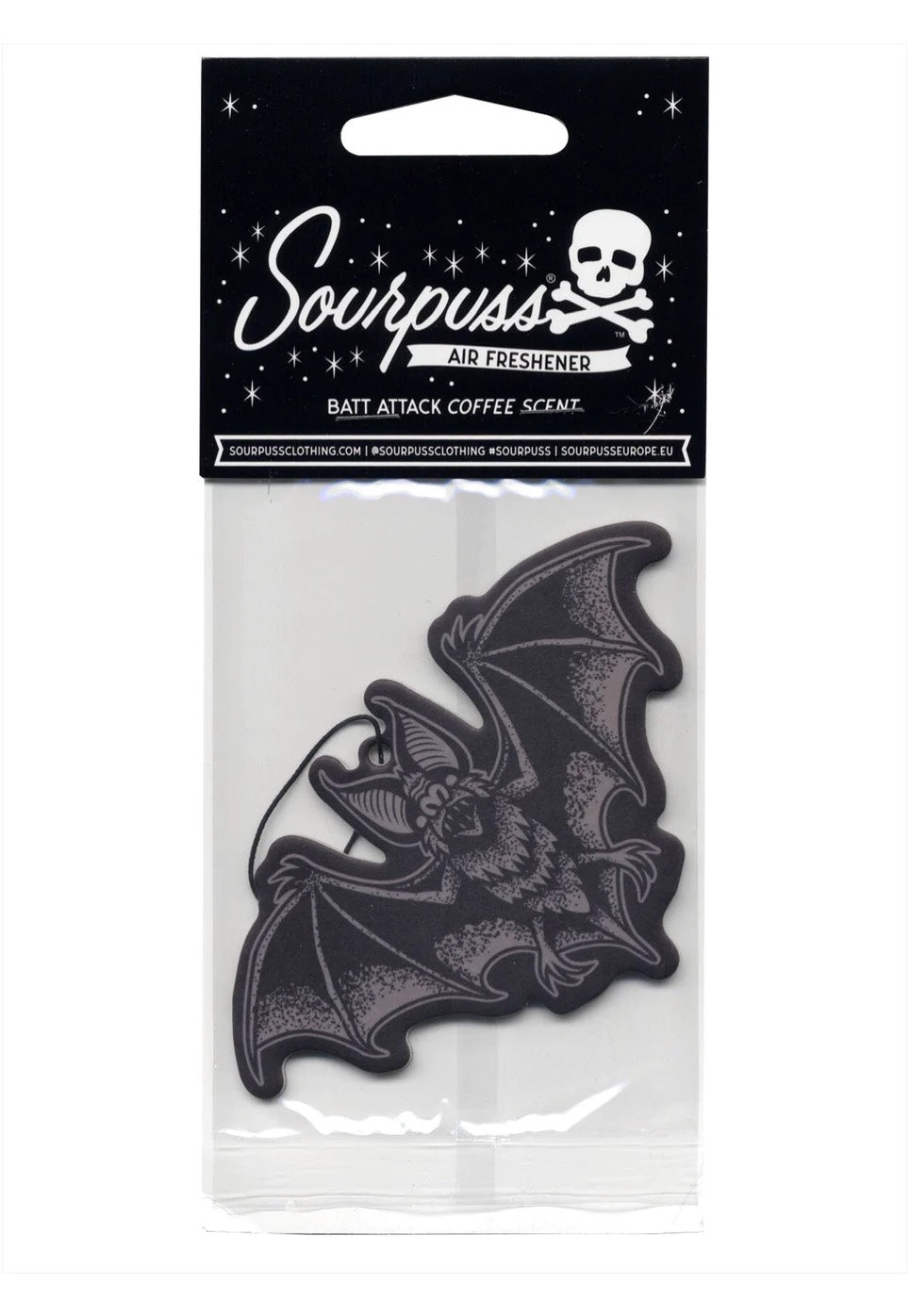 Sourpuss Clothing - Batt Attack Black - Air Refreshener Discount Wiki