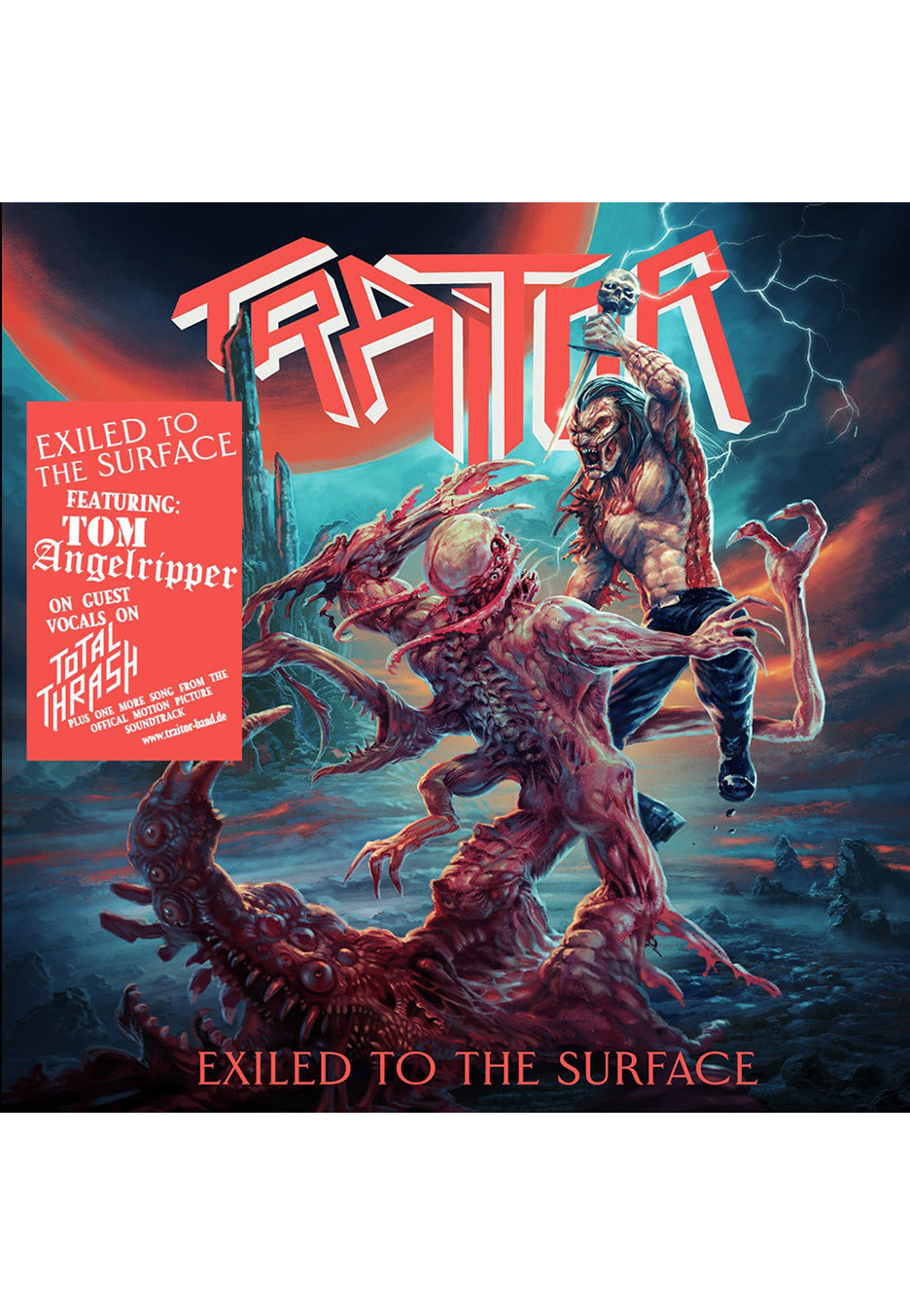 Traitor - Exiled To The Surface - Vinyl Clearance With Credit Card