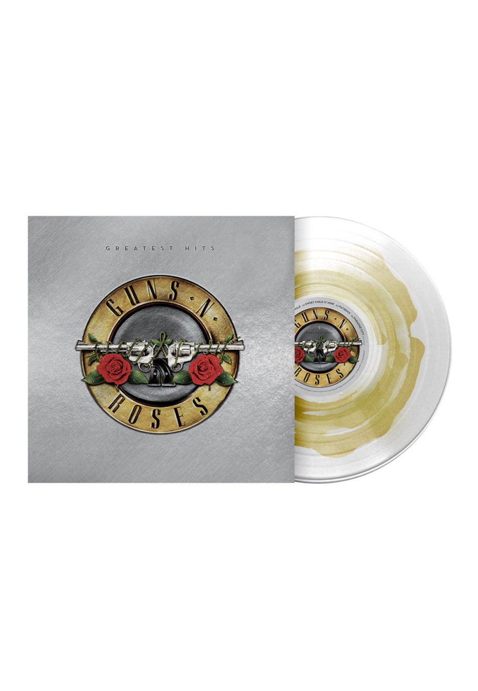 Guns N' Roses  Greatest Hits Ltd. Metallic Gold Color-In-Color-Effect - Colored Vinyl