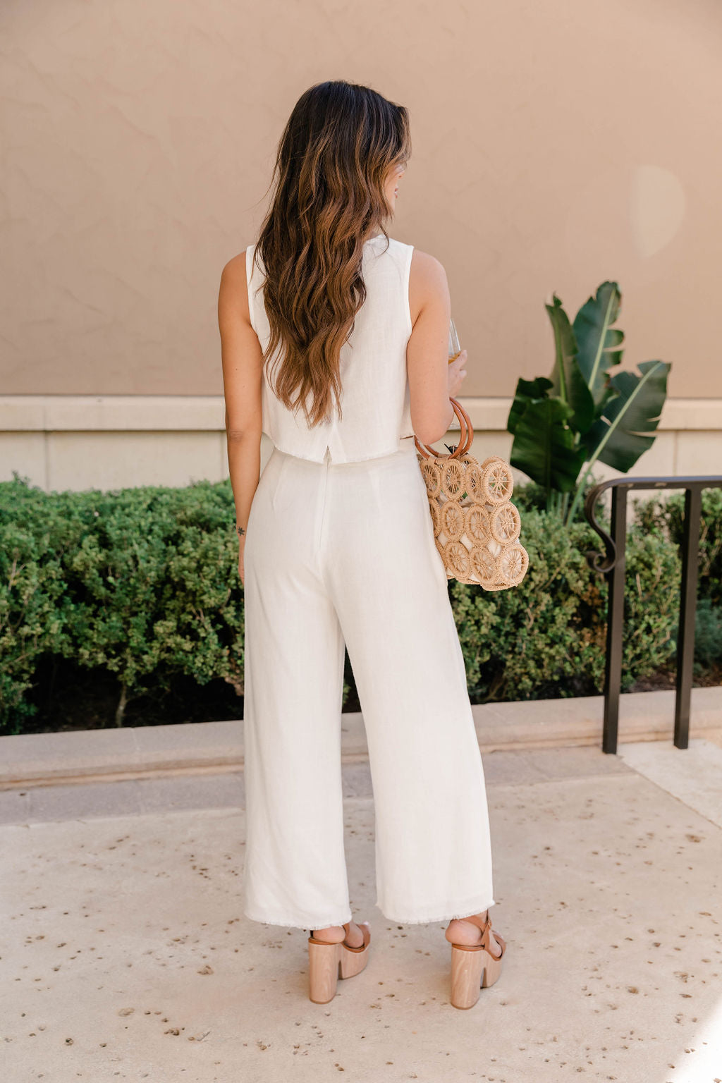 My Exciting News White Fringe Cropped Top FINAL SALE Purchase For Sale