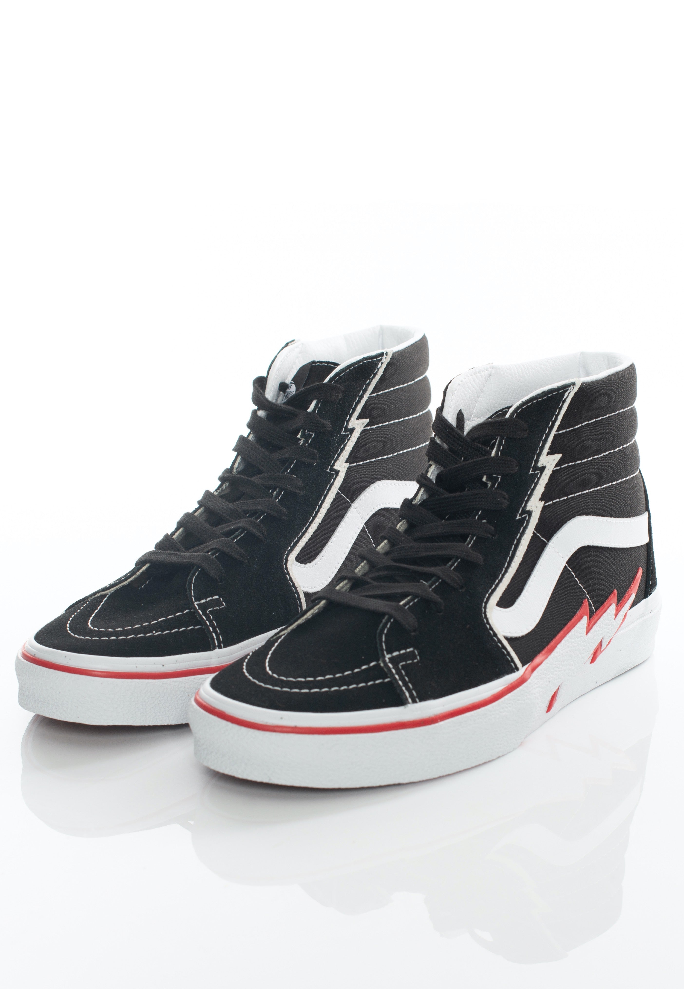 Vans - Sk8 Hi Bolt Black/Racing Red - Shoes Buy Cheap With Credit Card