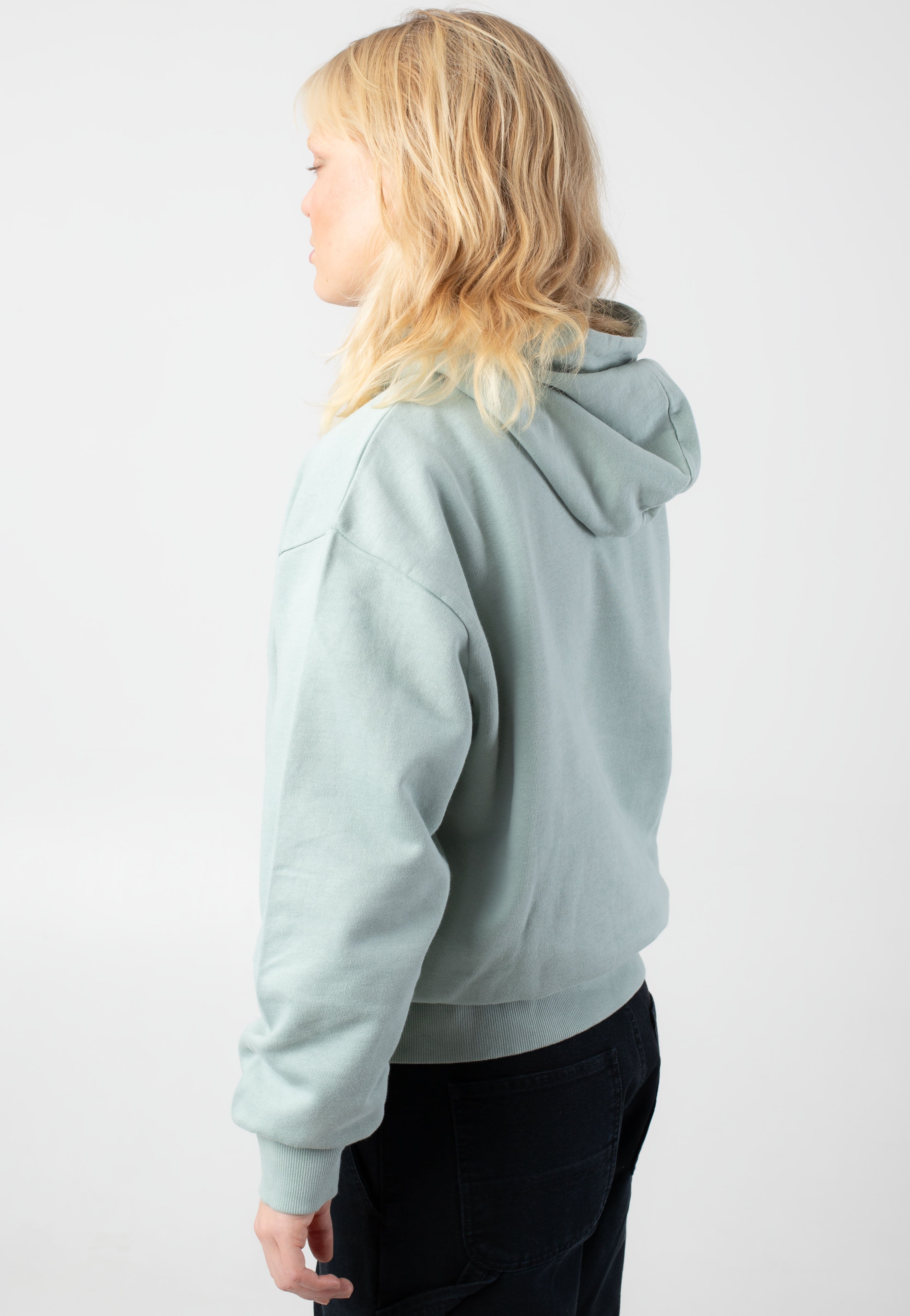 Carhartt WIP - W' Hooded Casey Frosted Green/Silver - Hoodie