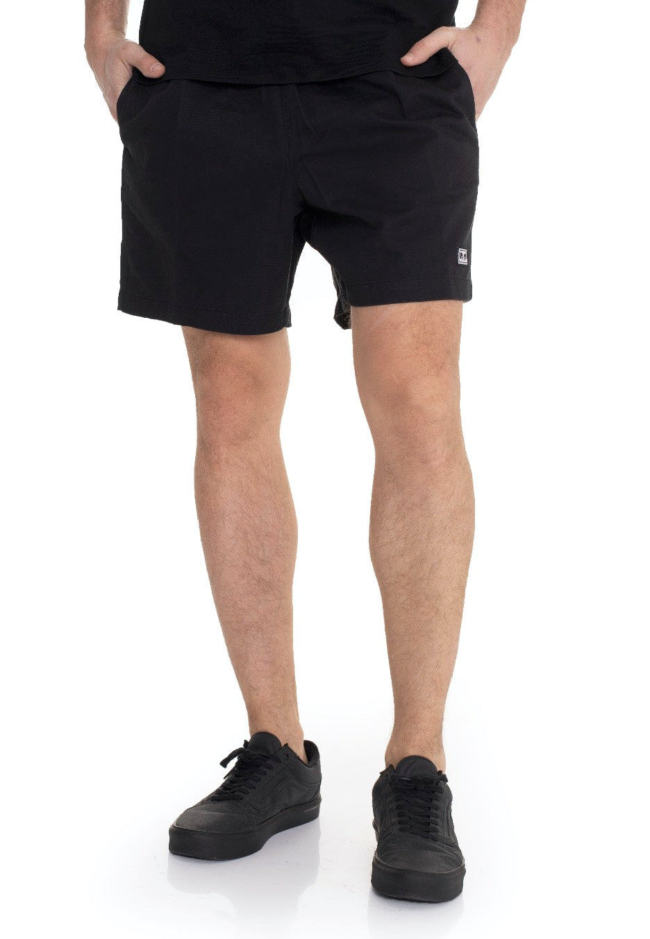 Obey - Easy Relaxed Twill Black - Shorts 100% Original Sale Online