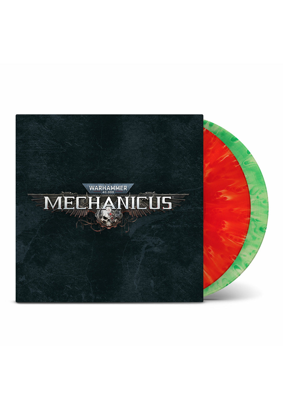 Warhammer - Warhammer 40.000: Mechanicus (David Guillaume) Cloudy Red & Green - Colored 2 Vinyl Manchester Cheap Pice