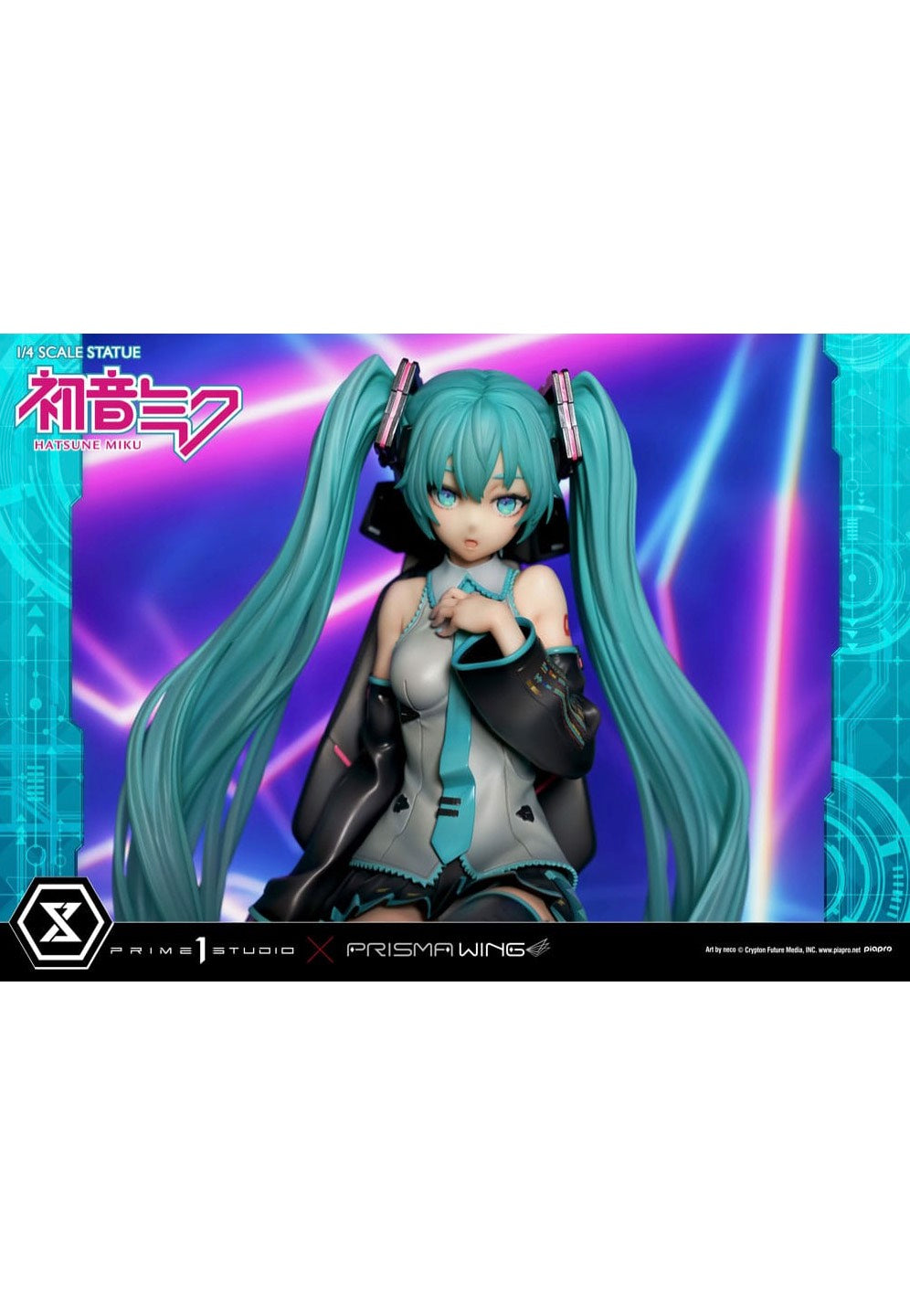 Hatsune Miku - Prisma Wing 1:4 Hatsune Miku Art by neco - Figure Visit