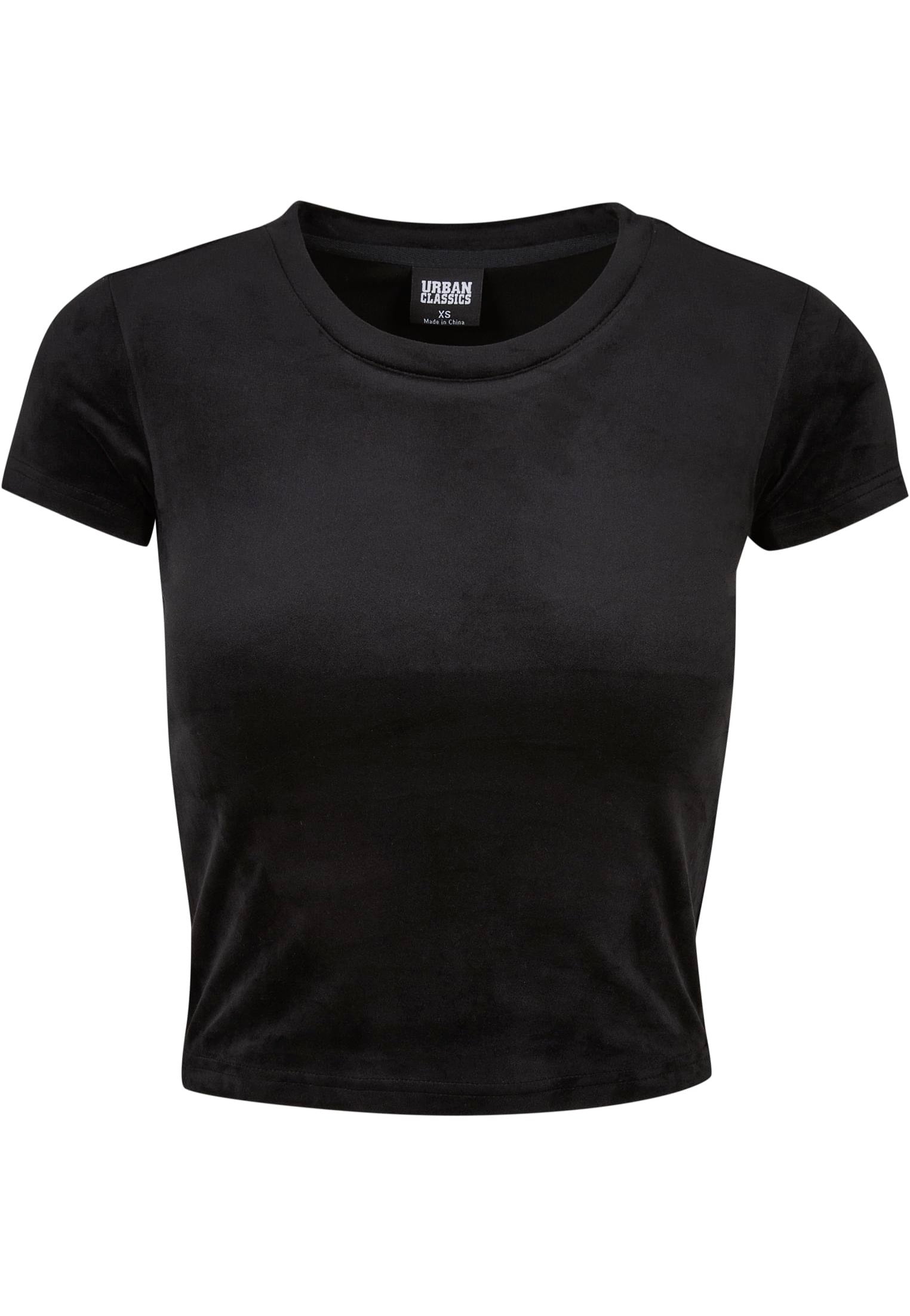 Urban Classics - Short Velvet Black - T-Shirt Best Sale Cheap Pice