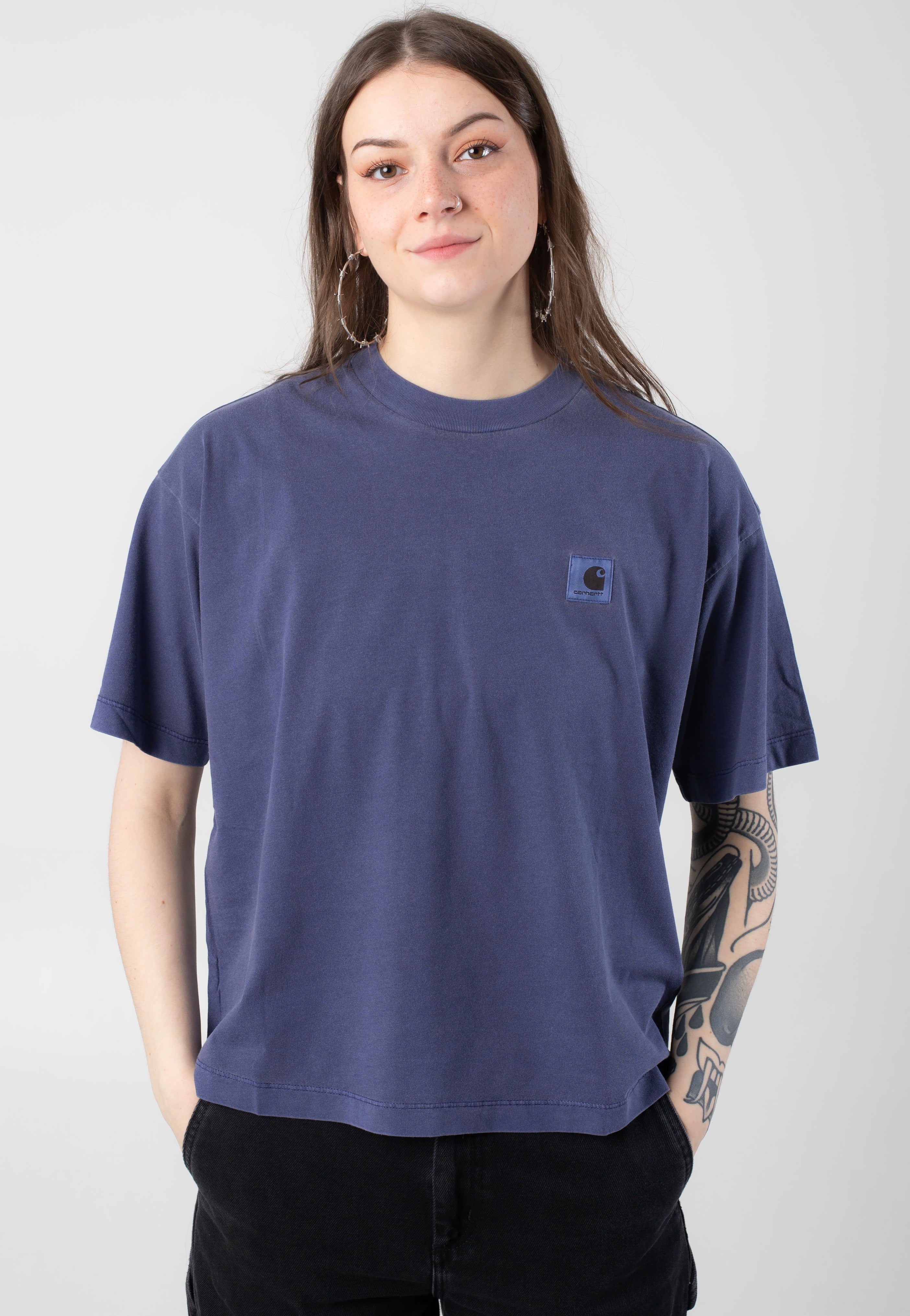 Carhartt WIP - W' Nelson Garment Dyed Aura - T-Shirt