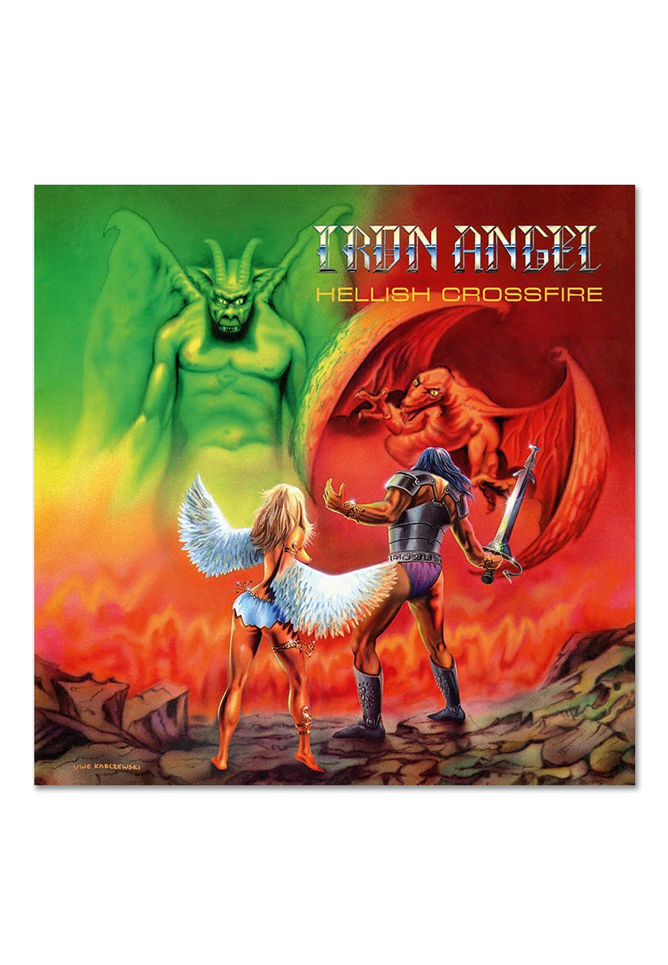 Iron Angel - Hellish Crossfire Ltd. - Vinyl High Quality For Sale