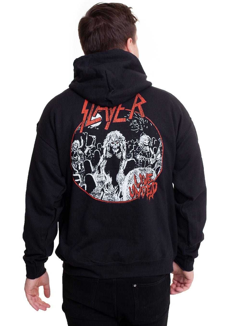 Slayer - Live Undead - Hoodie Cheap Low Shipping