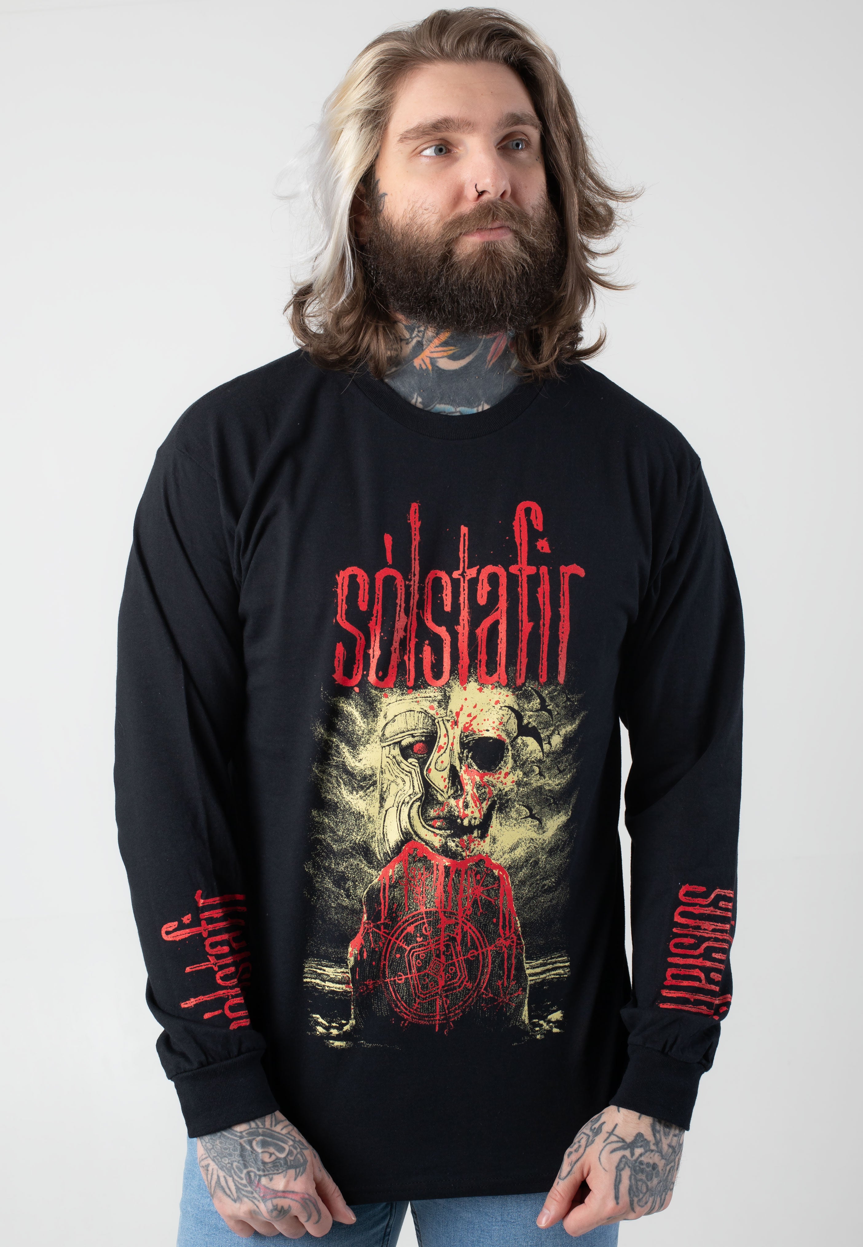 Solstafir - Rune Stone - Longsleeve With Credit Card Cheap Pice