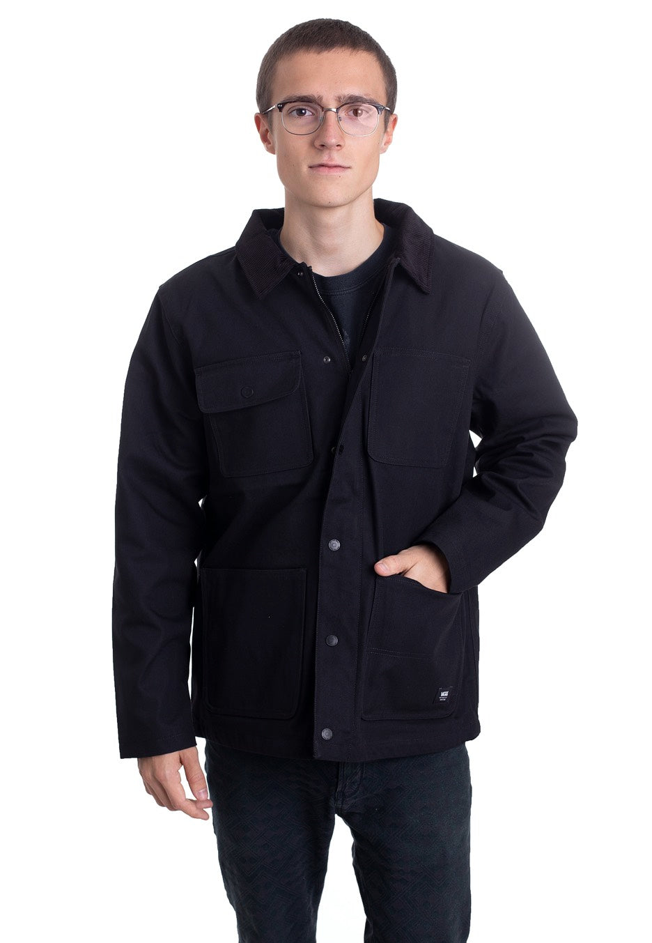 Vans - Drill Chore Coat Black - Jacket Really For Sale