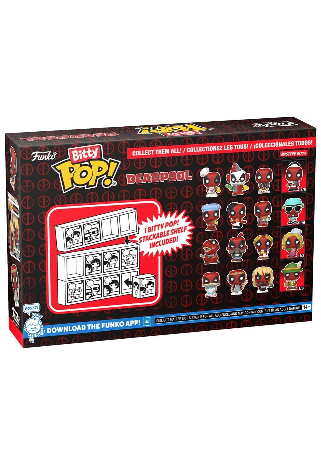 Deadpool - Bathtime Bitty POP! 4PK - Funko Pop Sale Good Selling