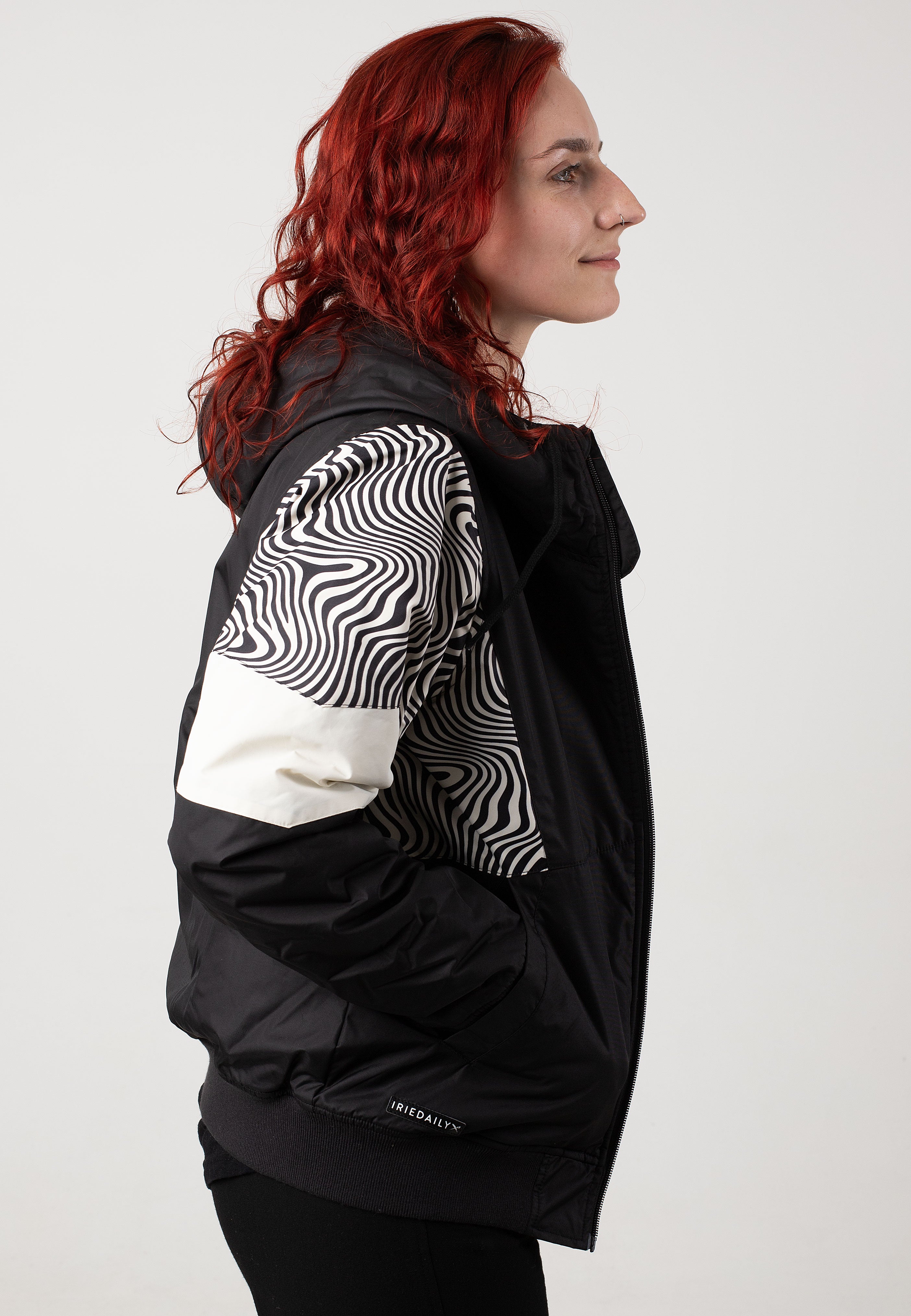 Iriedaily - Blotchy Black White - Jacket Visit Sale Online