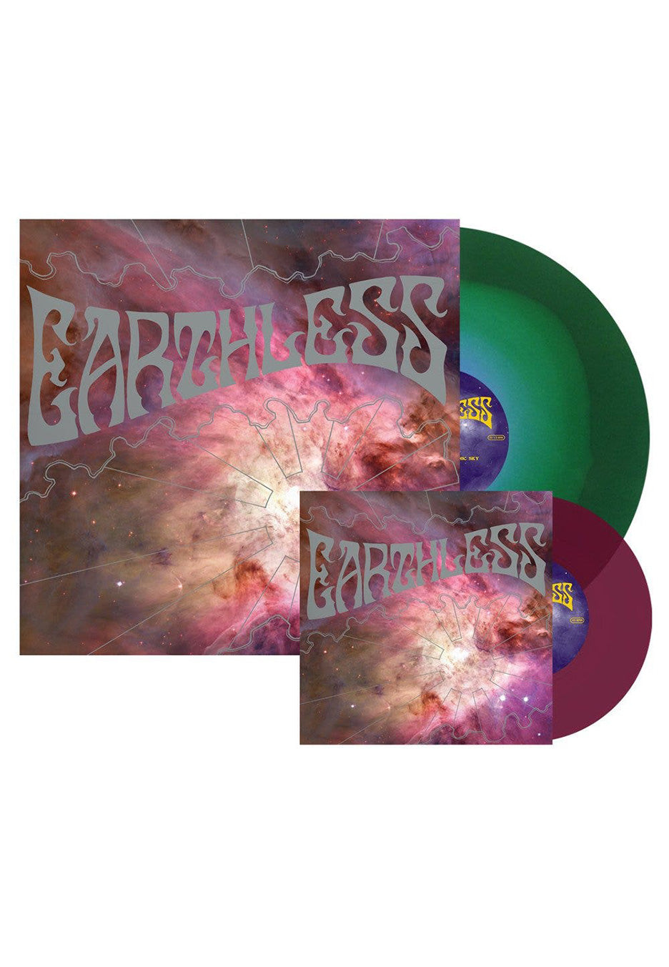 Earthless - Rhythms From A Cosmic Sky Blue Green Swirl - Colored Vinyl +  2 CD Find Great For Sale