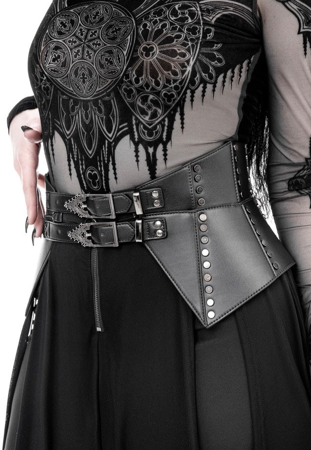 Restyle - Cathedralis Peplum - Belt Low Shipping Cheap Pice