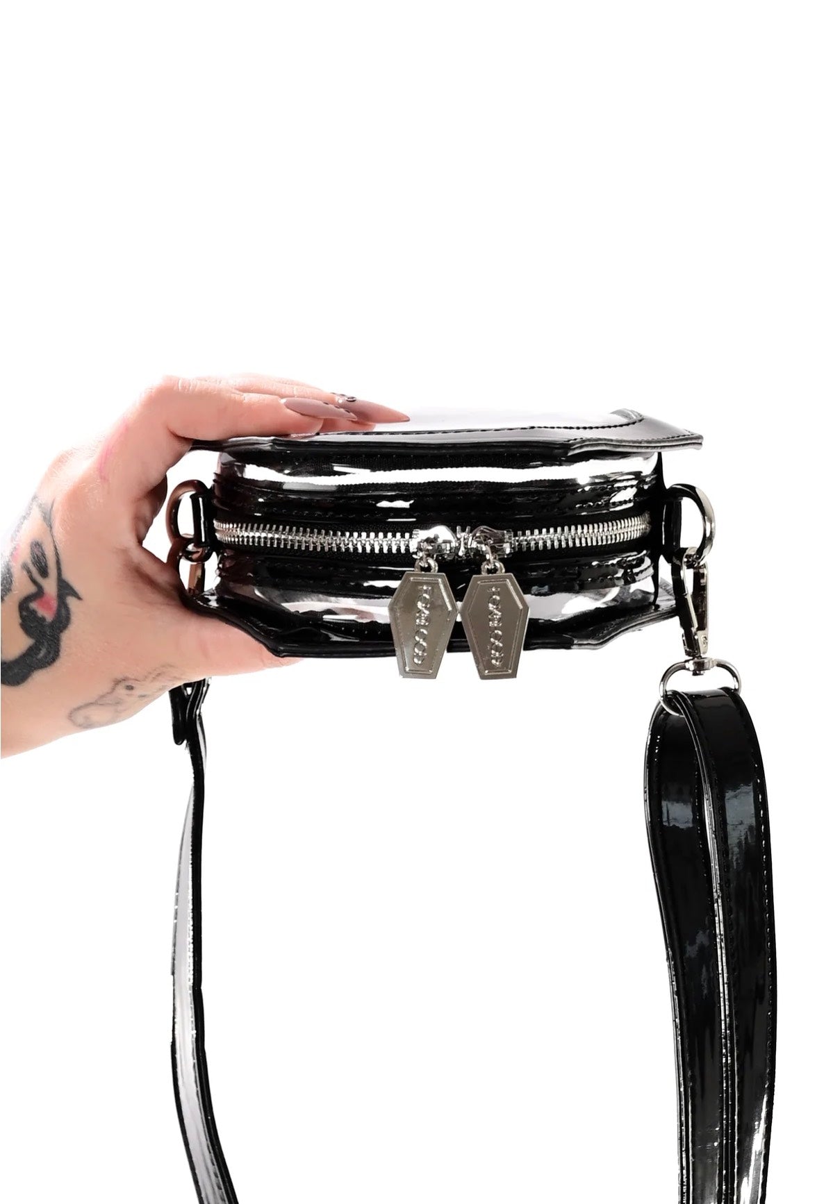 Foxblood - Clear Coffin Crossbody Black - Bag Buy Cheap 100% Guaranteed