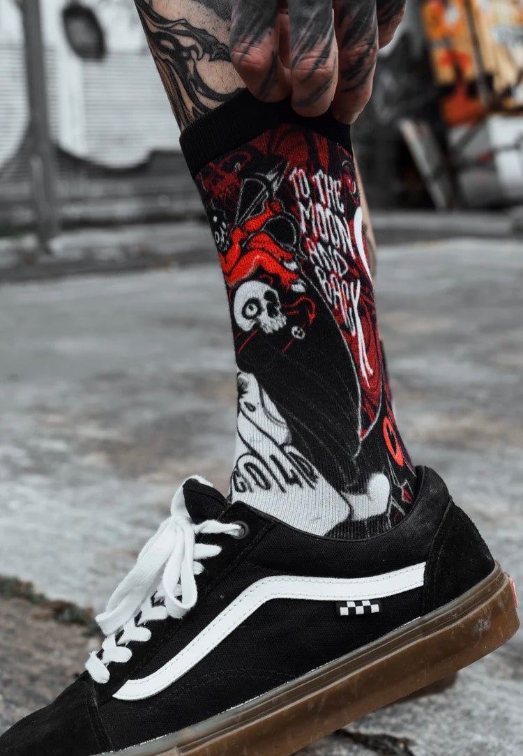 Stay Cold Apparel - Wednesday Hate Black - Socks Fast Delivery Cheap Online