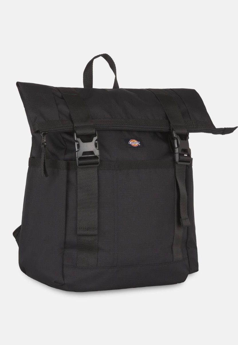 Dickies - Ashville Roll Top Black - Backpack Discount Fashionable