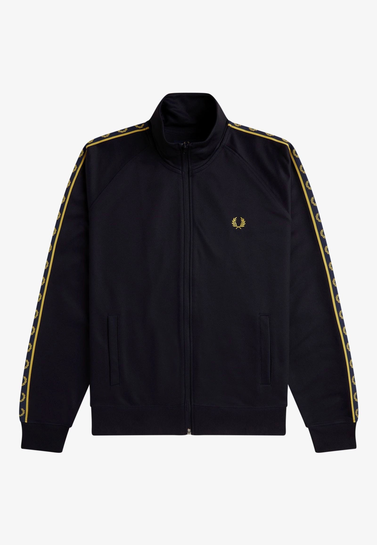 Fred Perry - Contrast Tape Navy/Honeycomb - Track Jacket Looking For