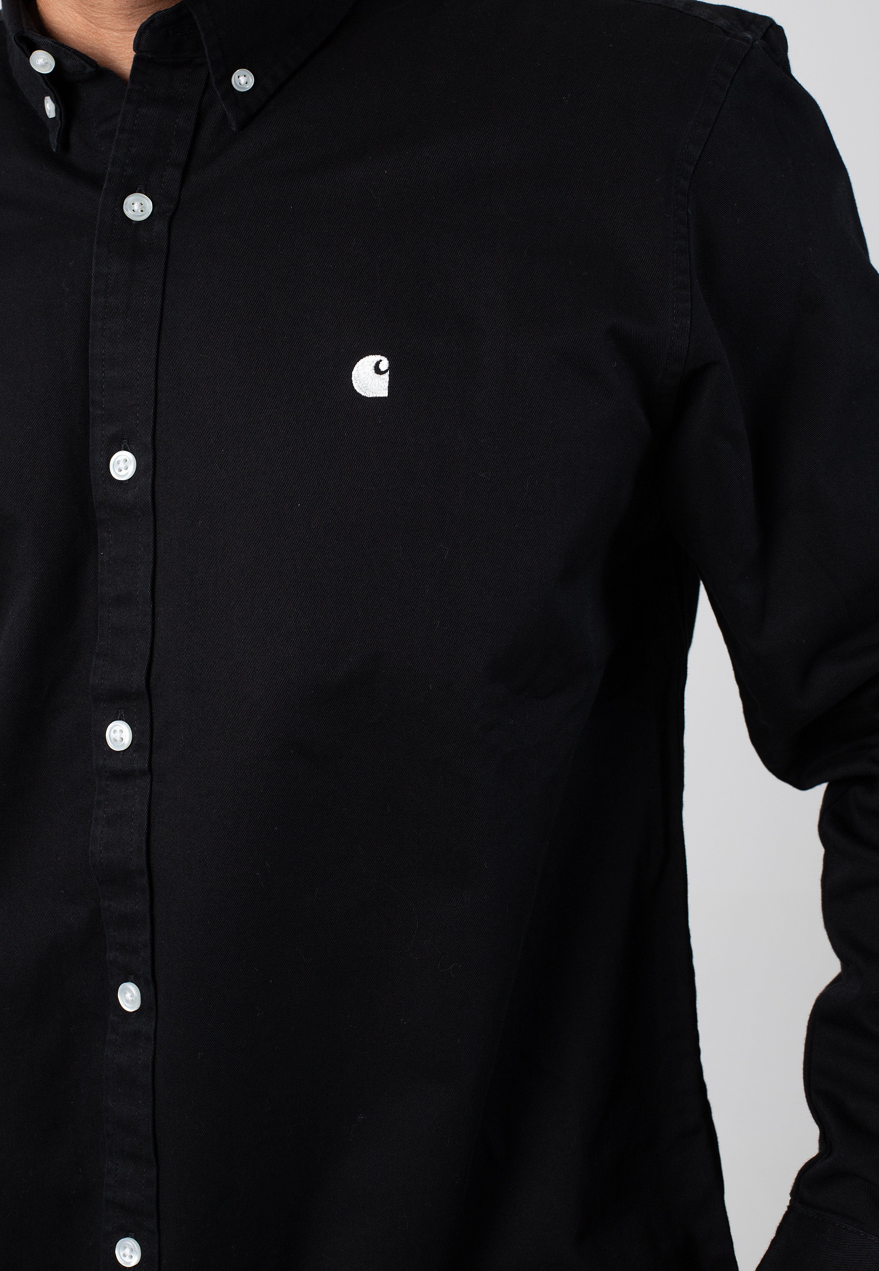 Carhartt WIP - Madison Black/Wax - Shirt Free Shipping Big Discount