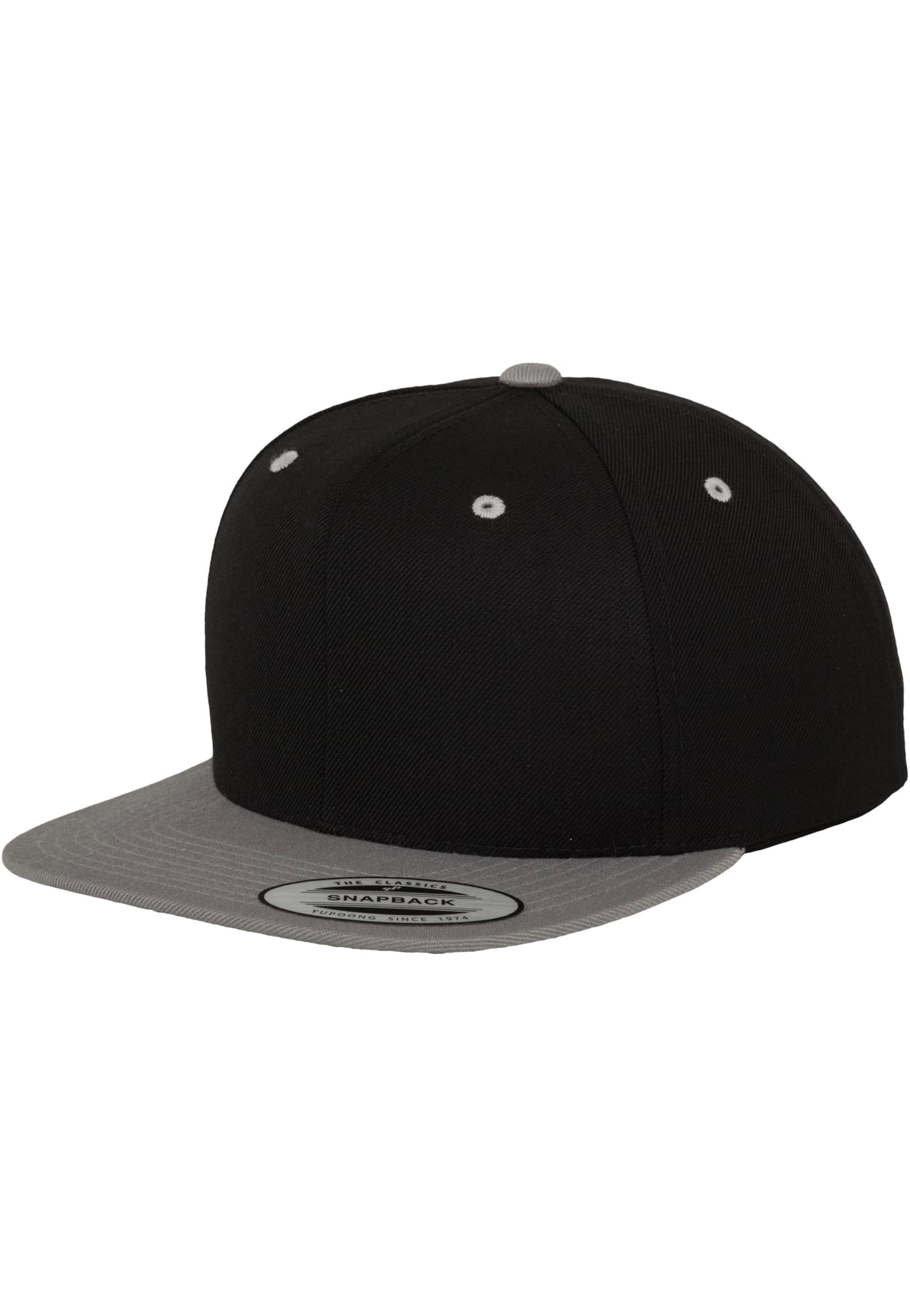 Flexfit - Classic 2 Tone Black/Silver - Cap Geniue Stockist