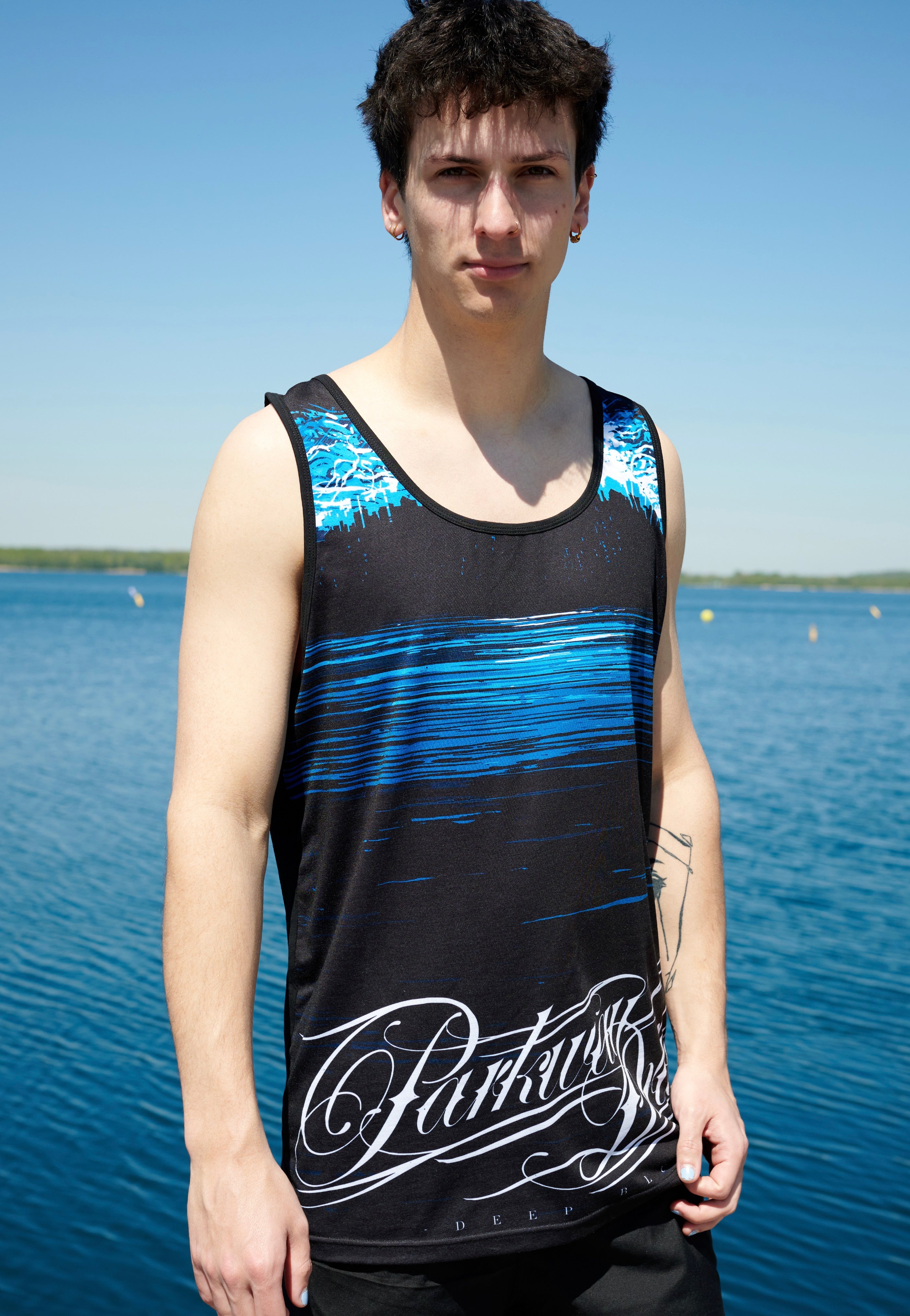 Parkway Drive - Deep Blue Allover - Tank Comfortable