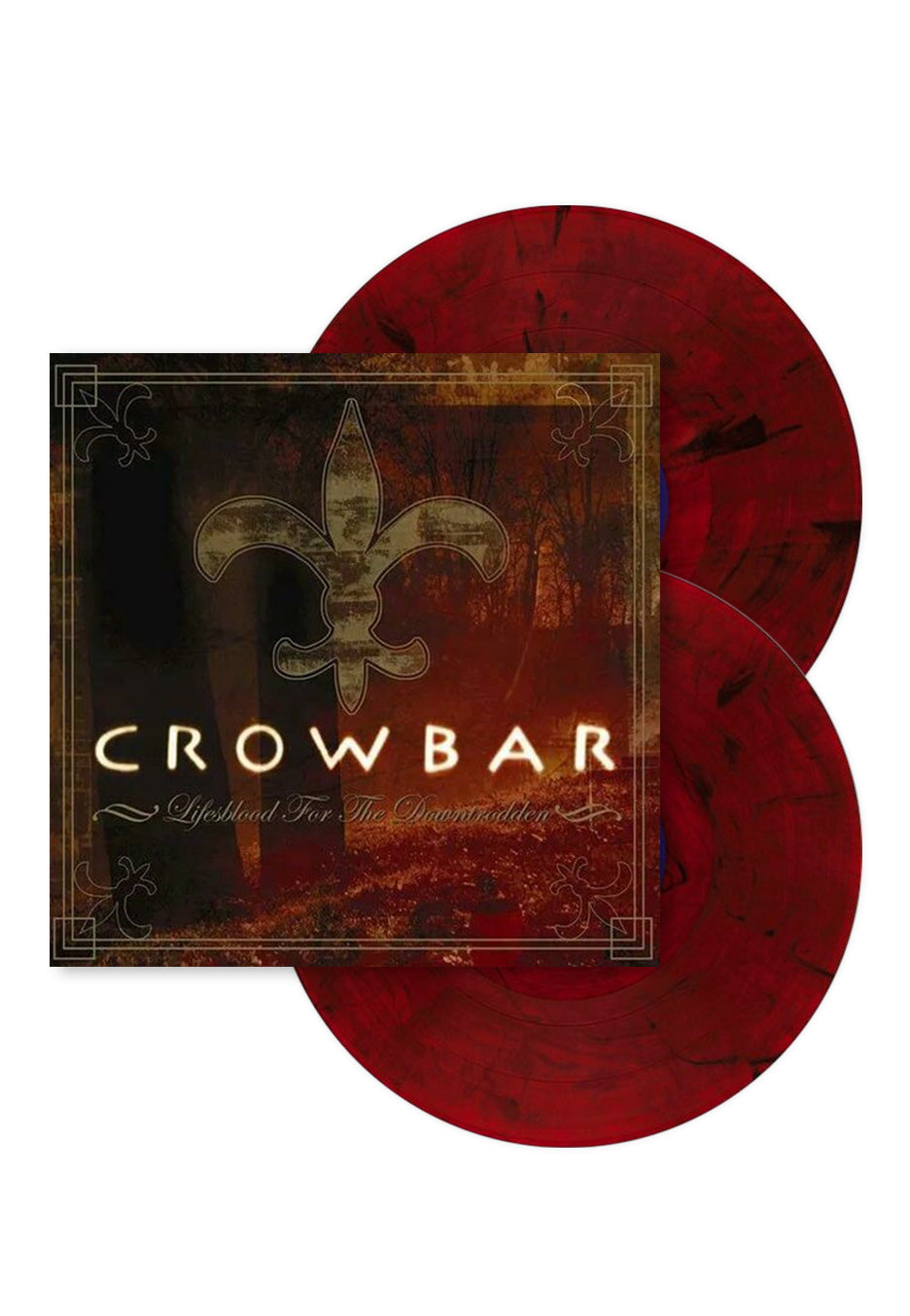 Crowbar - Lifesblood For The Downtrodden Ltd. Black/Red - Marbled 2 Vinyl Clearance Cheap Real