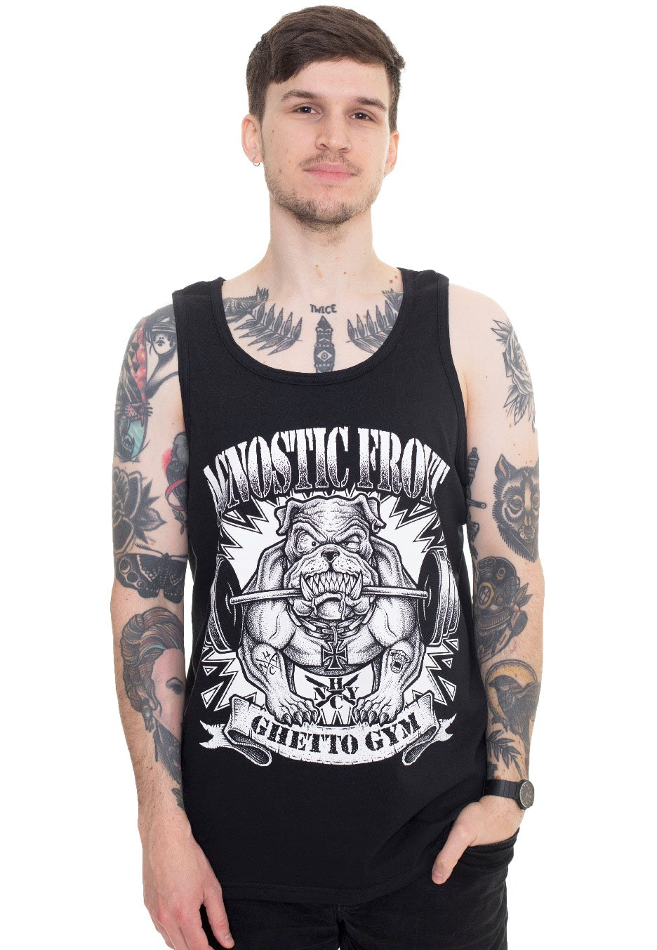 Agnostic Front - Ghetto Gym - Tank Cheap Pice From China