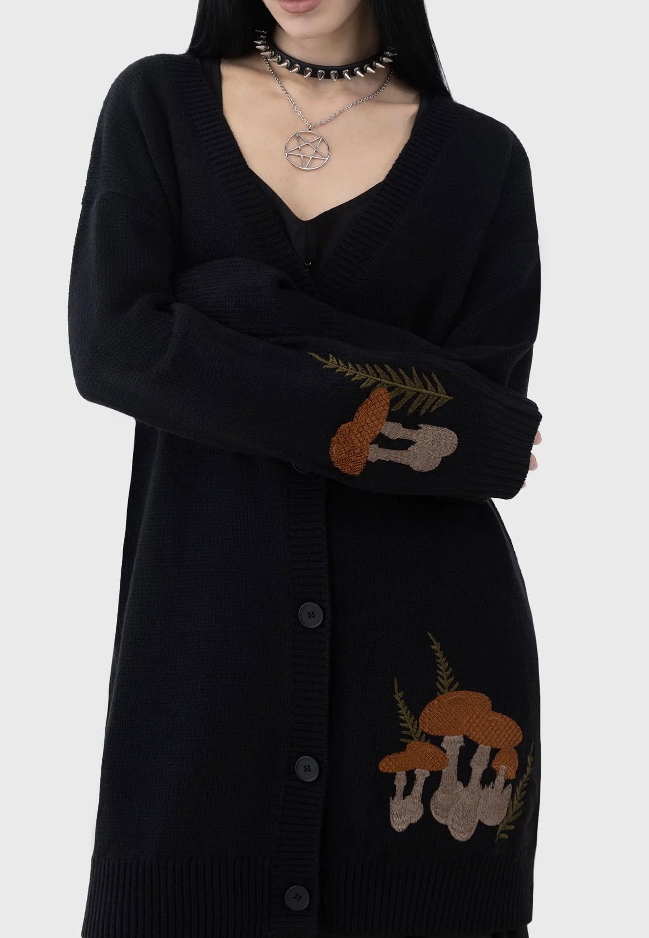 Killstar - Shroom Black - Cardigan Cheap Sale Latest Collections