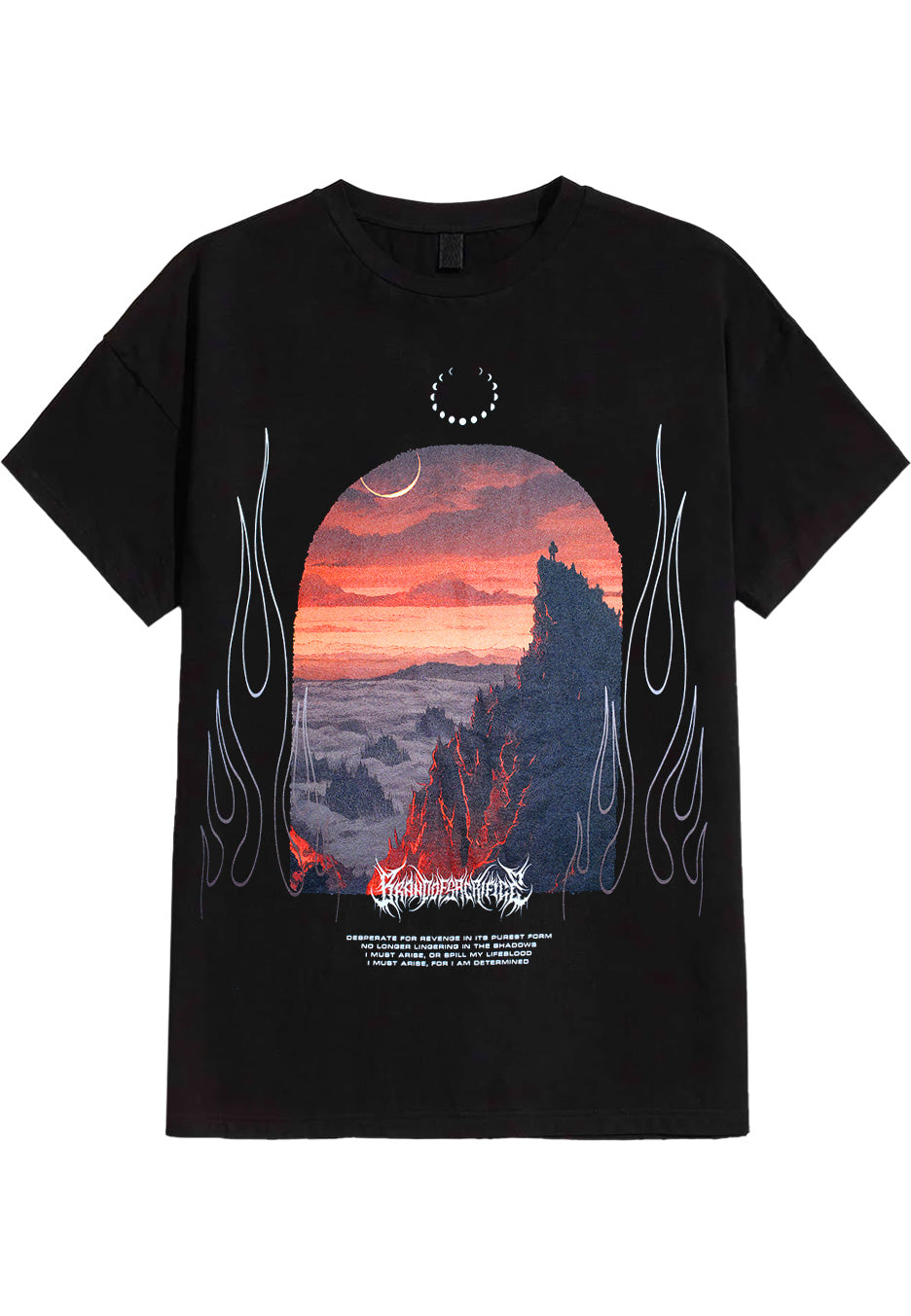 Brand Of Sacrifice - Lifeblood Flames - T-Shirt 2025 New