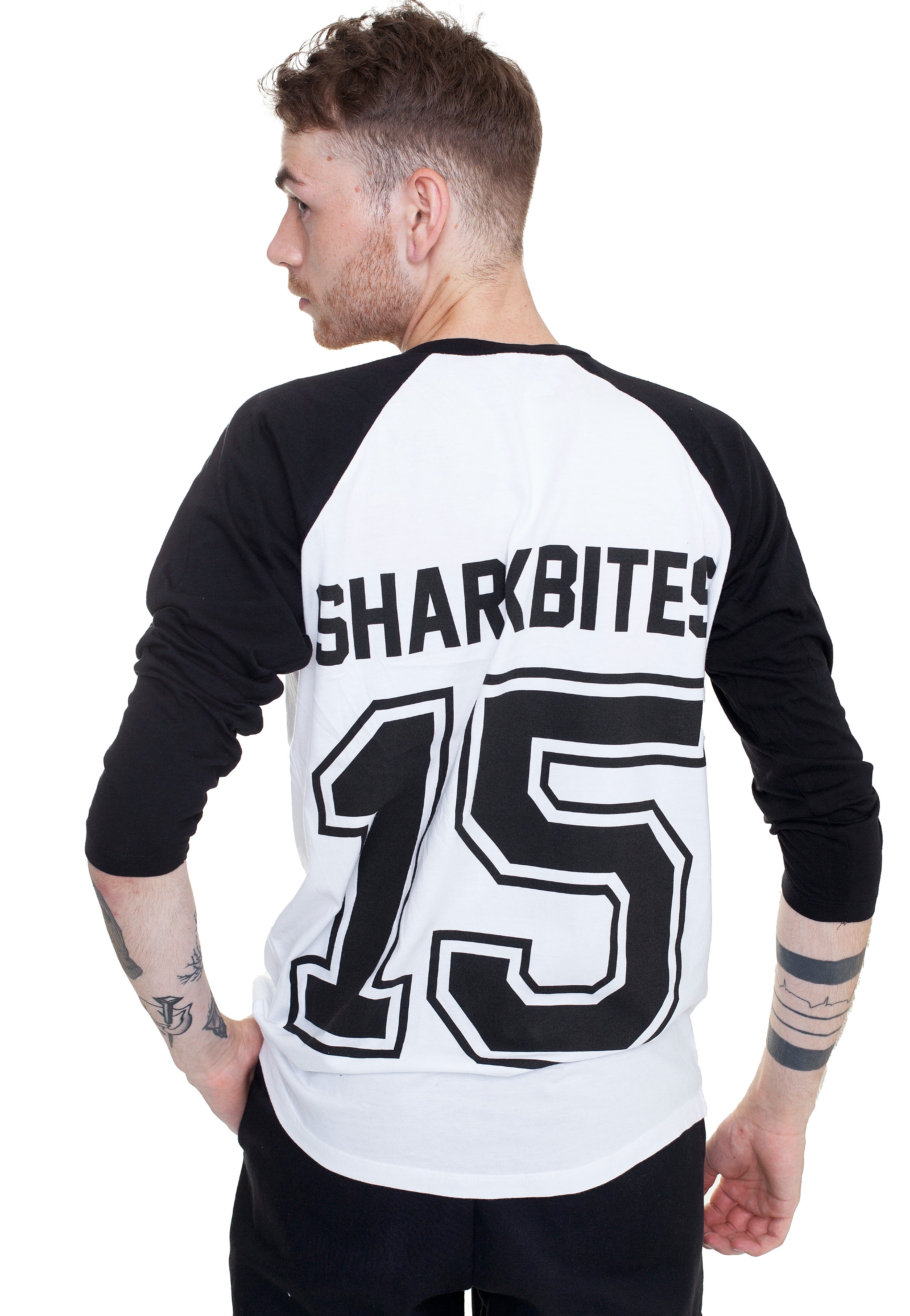 Anchors & Hearts - Sharkbites Baseball - T-Shirt 2025 Newest Sale Online