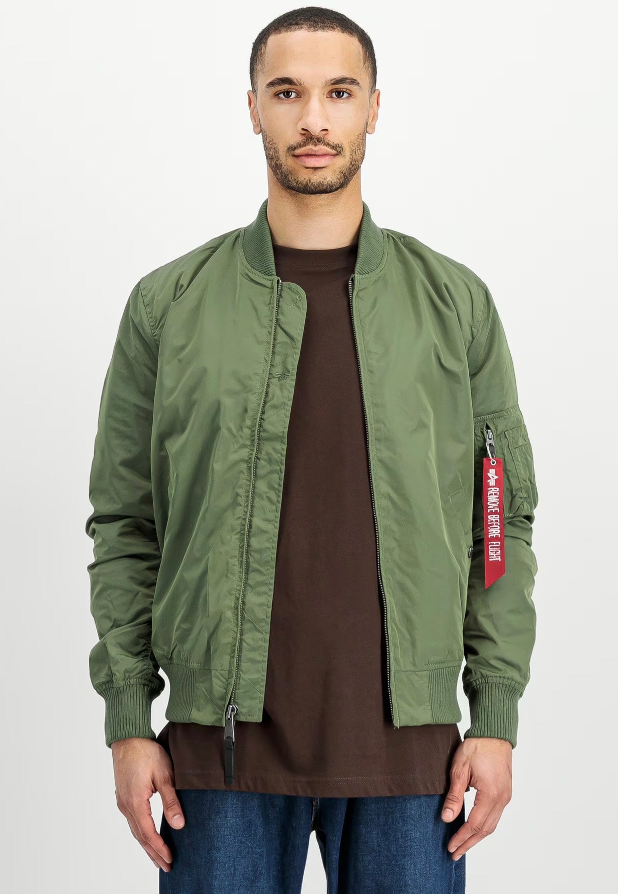 Alpha Industries - MA 1 TT Sage Green - Jacket Free Shipping 2025 New