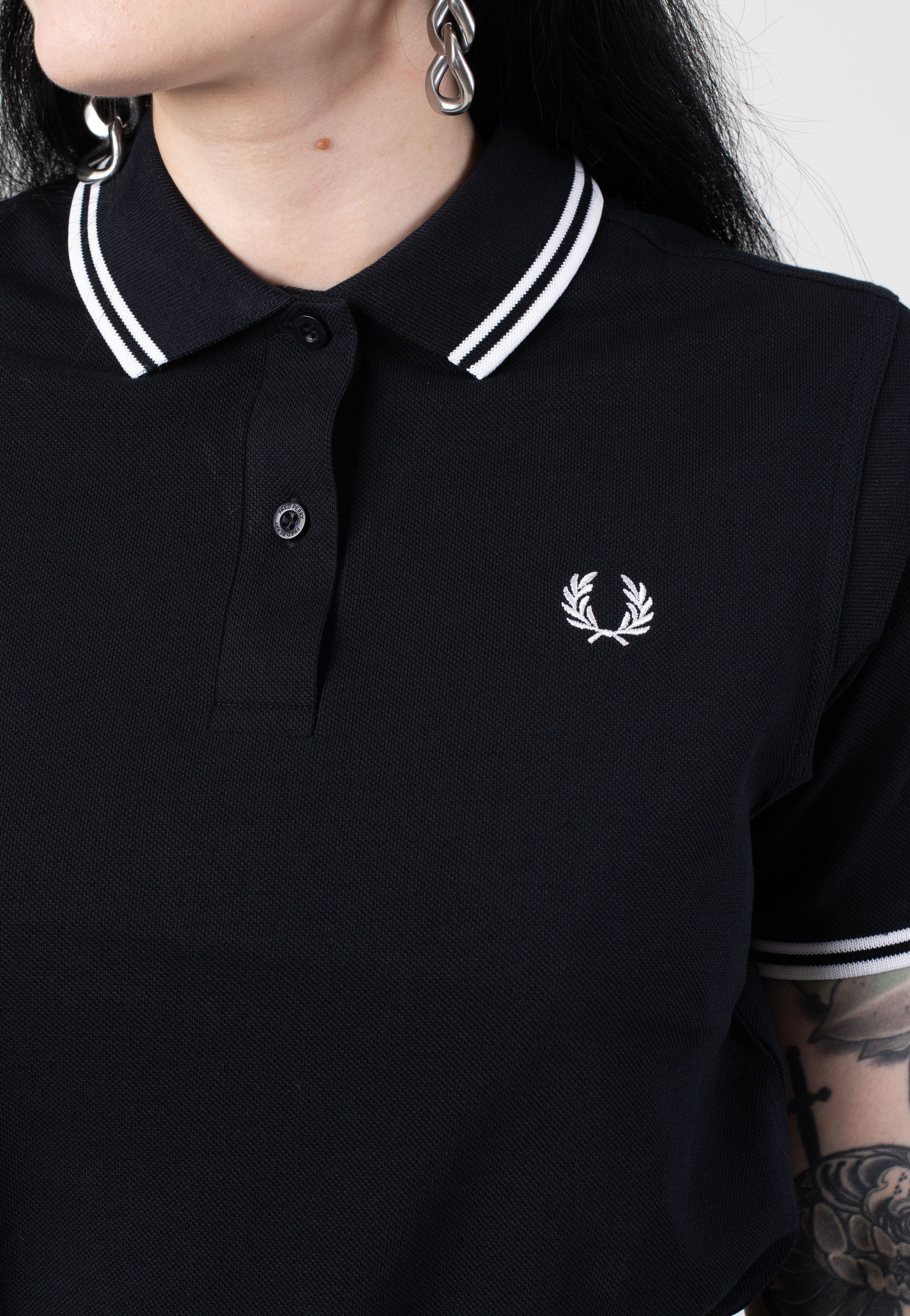 Fred Perry - Twin Tipped Navy/White - Polo Release Dates