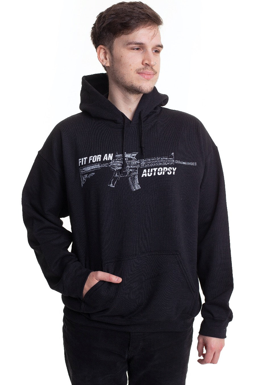 Fit For An Autopsy - Gun - Hoodie Sale 100% Guaranteed