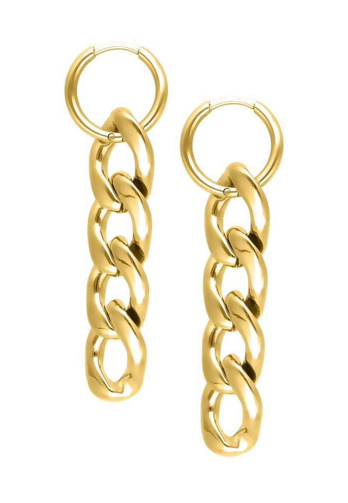 Wildcat - Little Chunky Gold - Earrings Tumblr Sale Online