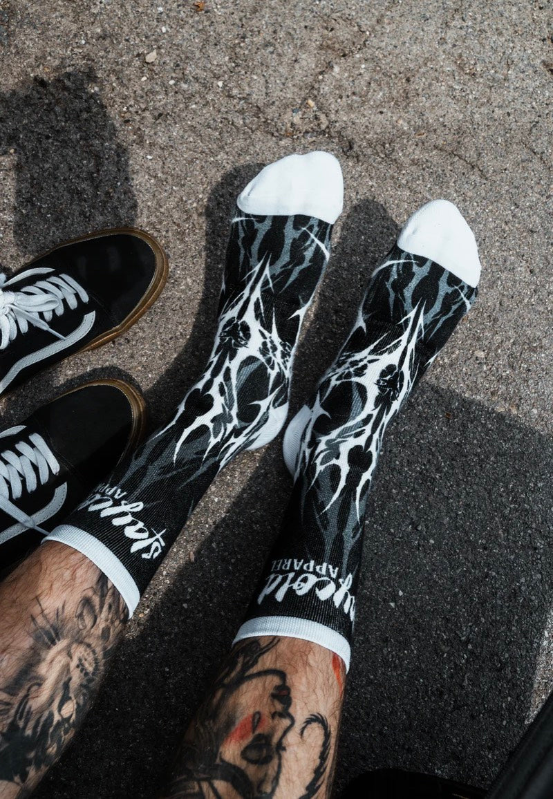 Stay Cold Apparel - Eternal Conquest Comfort Black/White - Socks Online Online High Quality