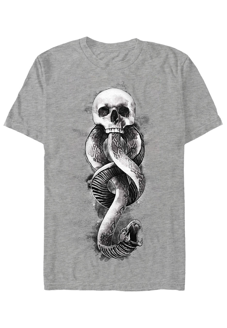 Harry Potter - Dark Arts Snake Heather Grey - T-Shirt 2025 Unisex Online