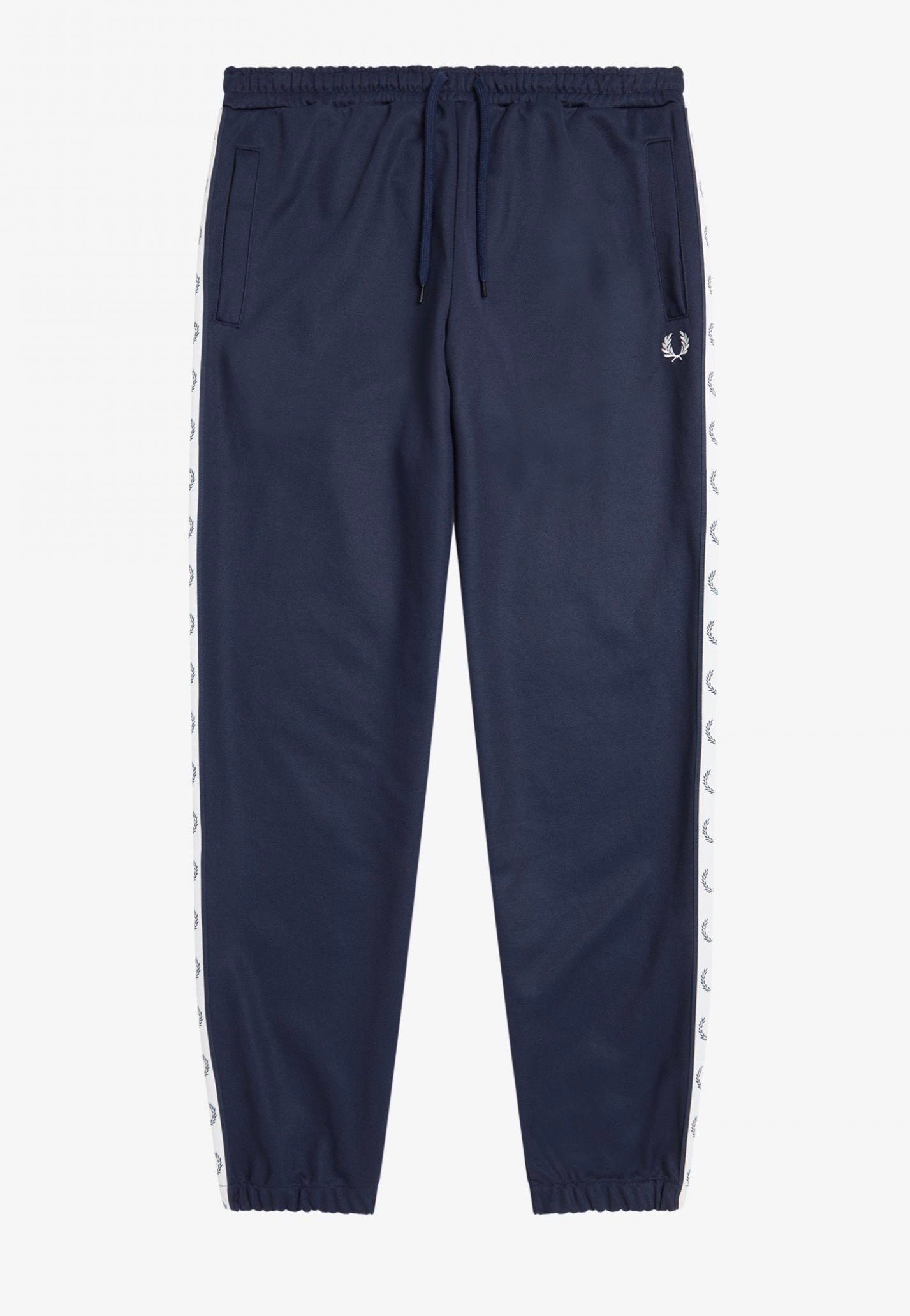 Fred Perry - Taped Track Carbon Blue - Pants Clearance Factory Outlet