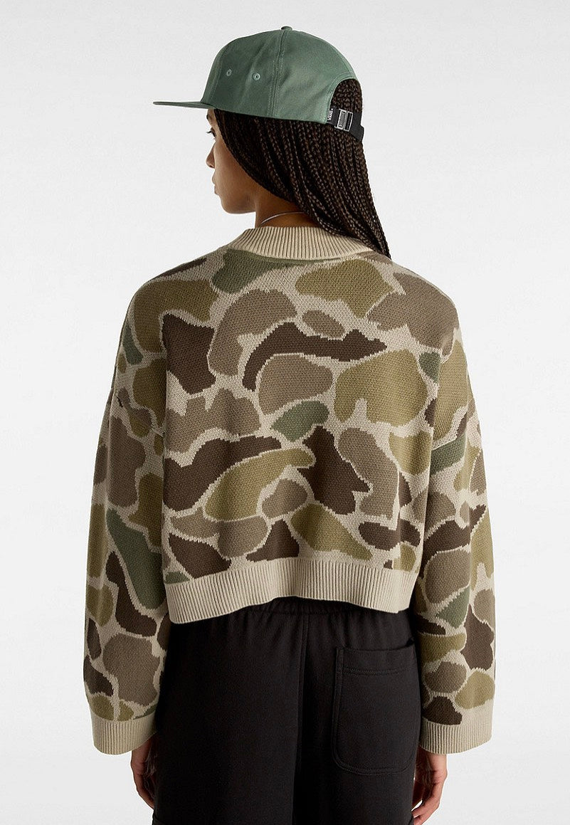 Vans - Cammile Camo Bungee Cord/Turkishcfee - Pullover Genuine Cheap Pice