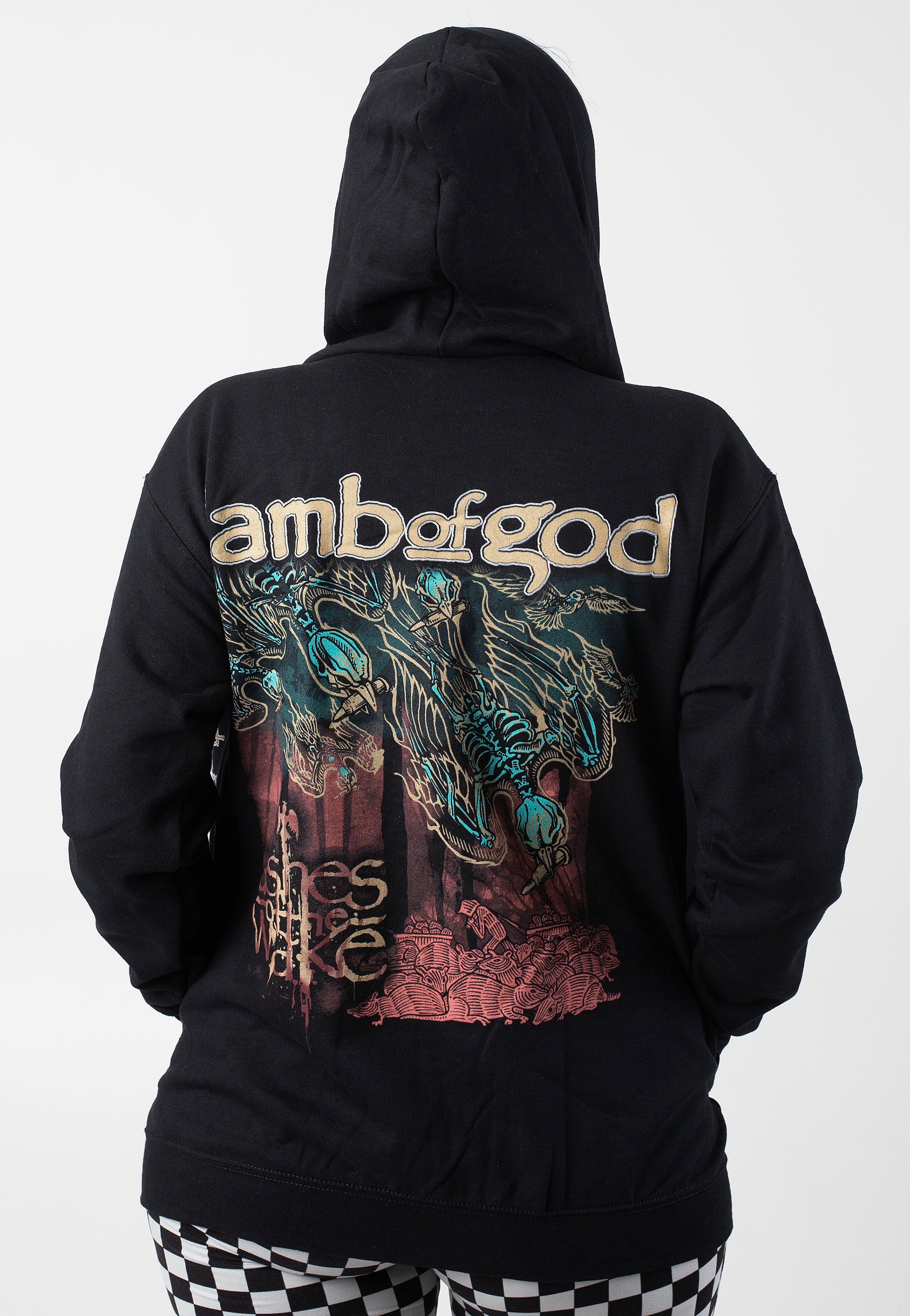 Lamb Of God - Ashes Of The Wake Album Cover - Zipper Sale Footlocker