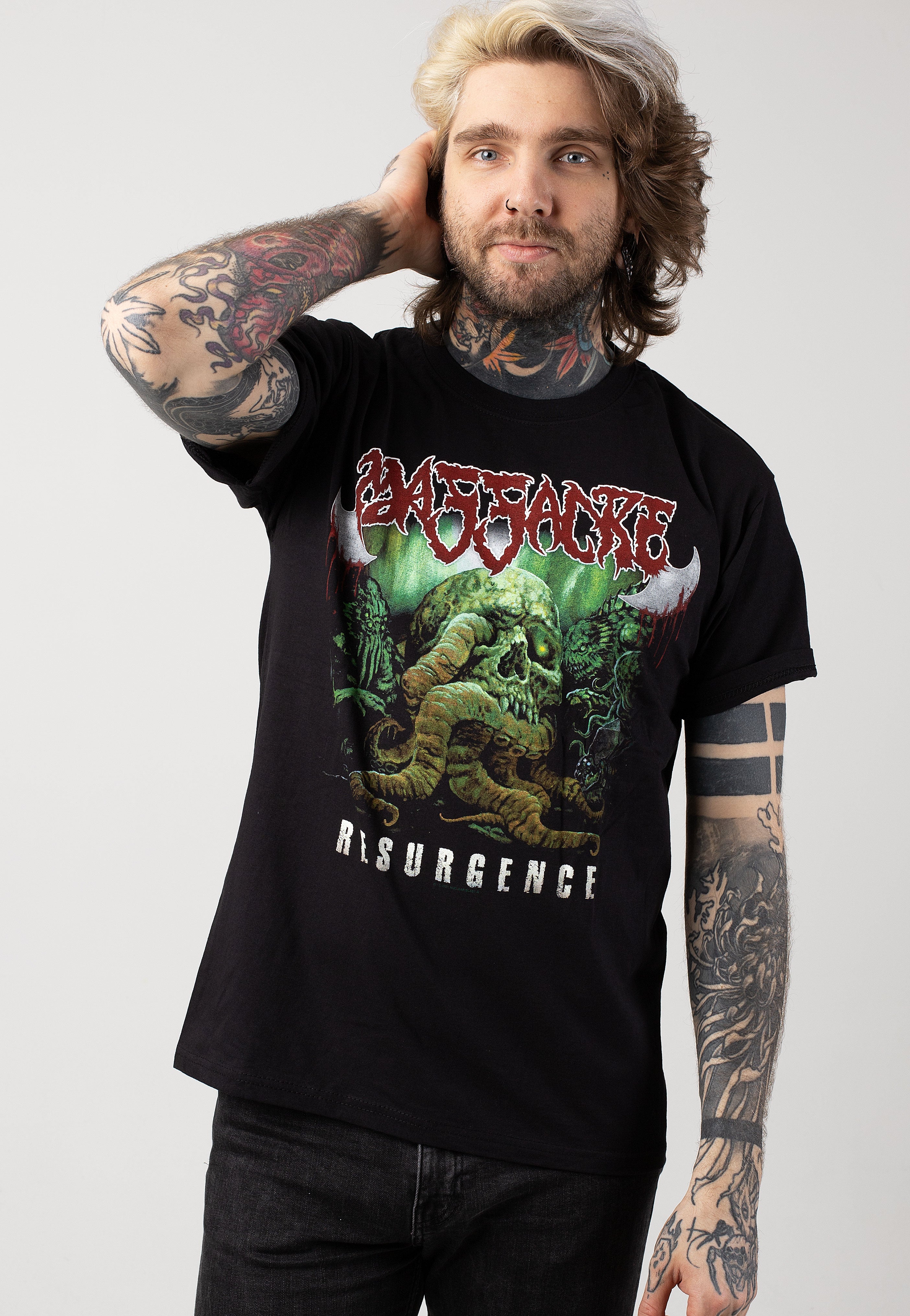 Massacre - Resurgence - T-Shirt For Nice Cheap Online