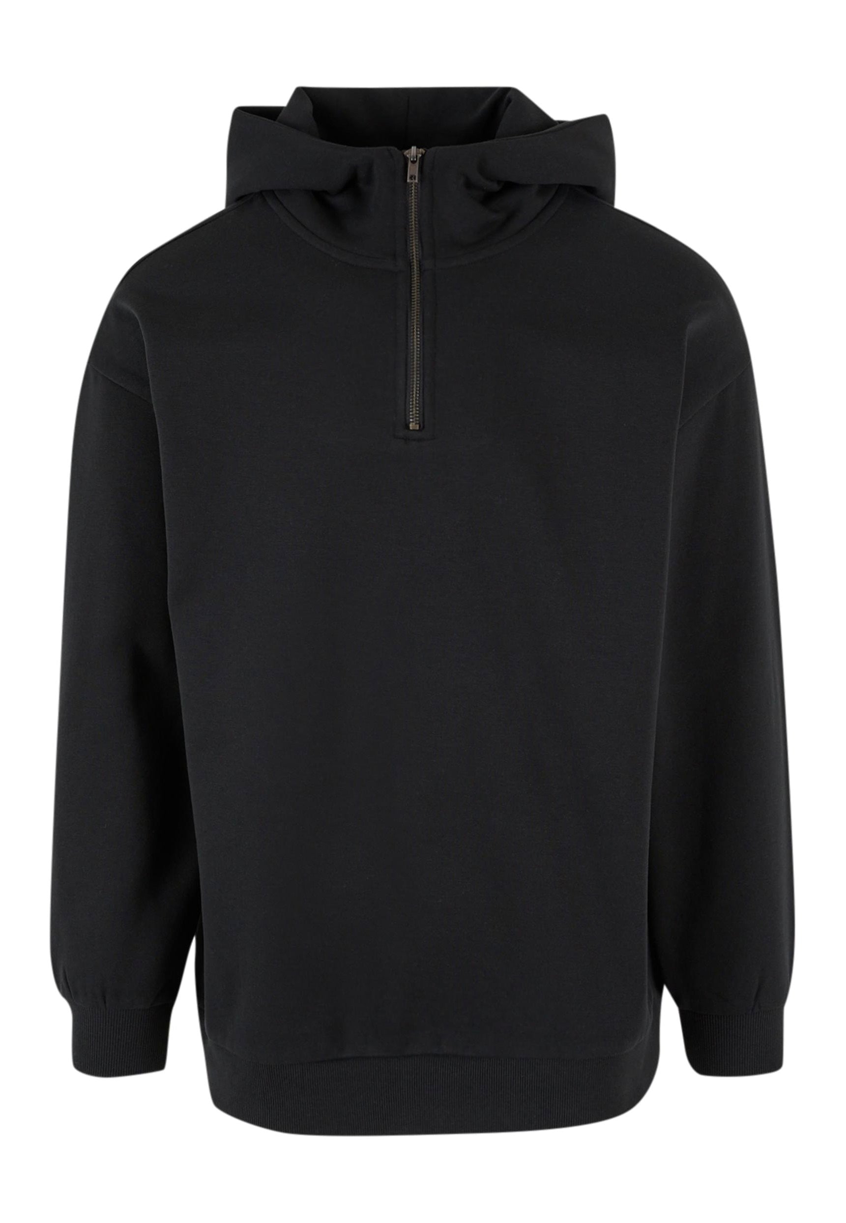 Urban Classics - Zipped High Neck Black - Hoodie Cheap Sale Genuine