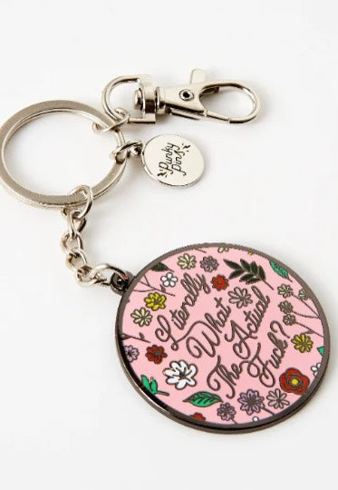 Punky Pins - Literally Wtaf Enamel - Keychain Big Discount Cheap Pice