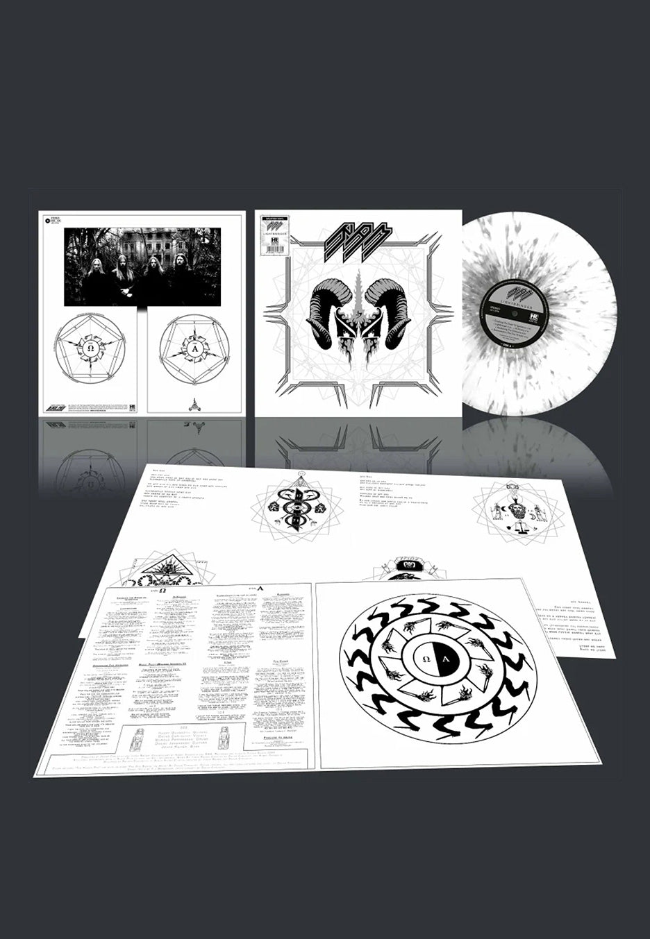 Ram - Lightbringer Ltd. White/Grey - Splatter Vinyl Cheap Sale Best Wholesale